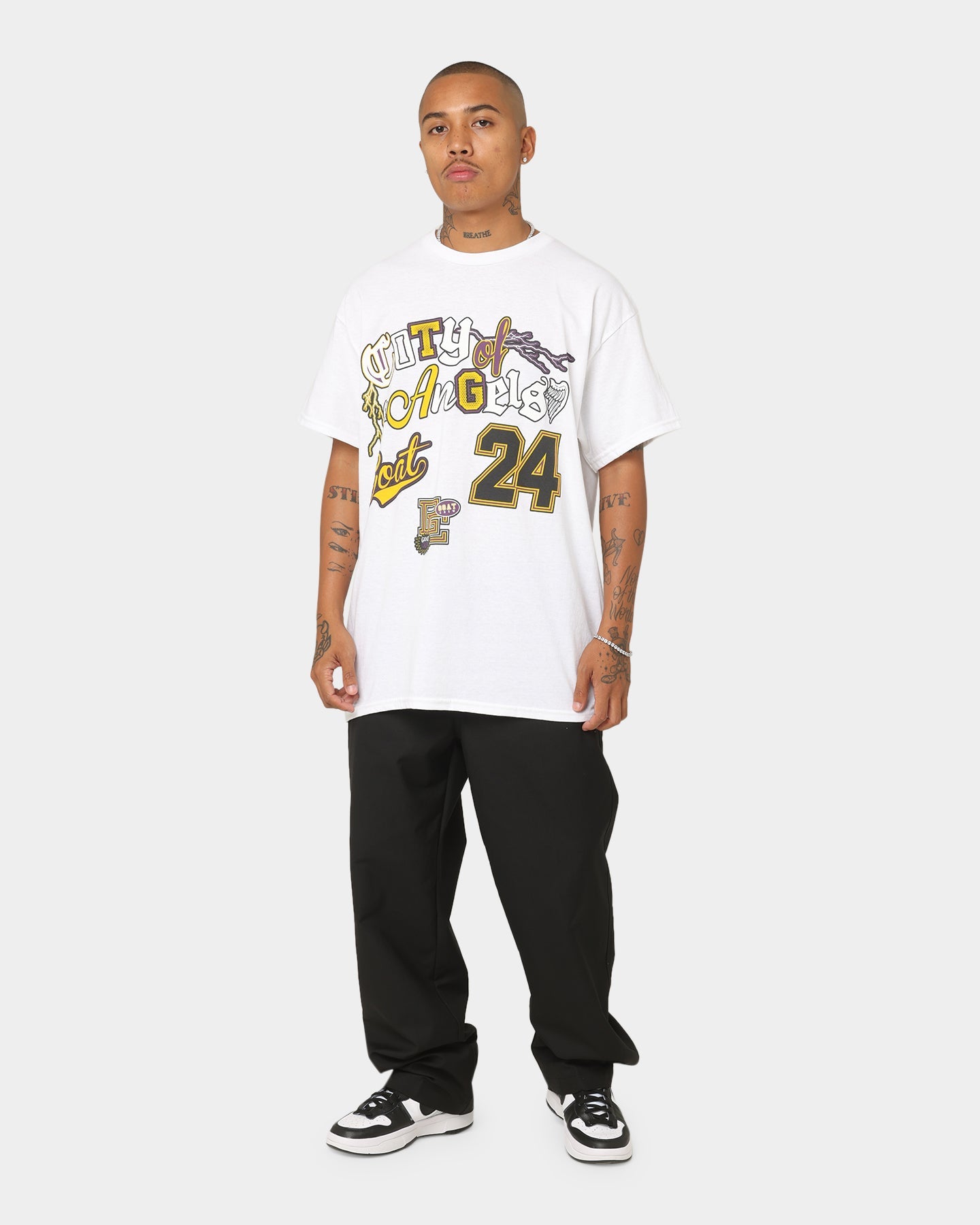 Goat Crew City Of Angels T-Shirt White