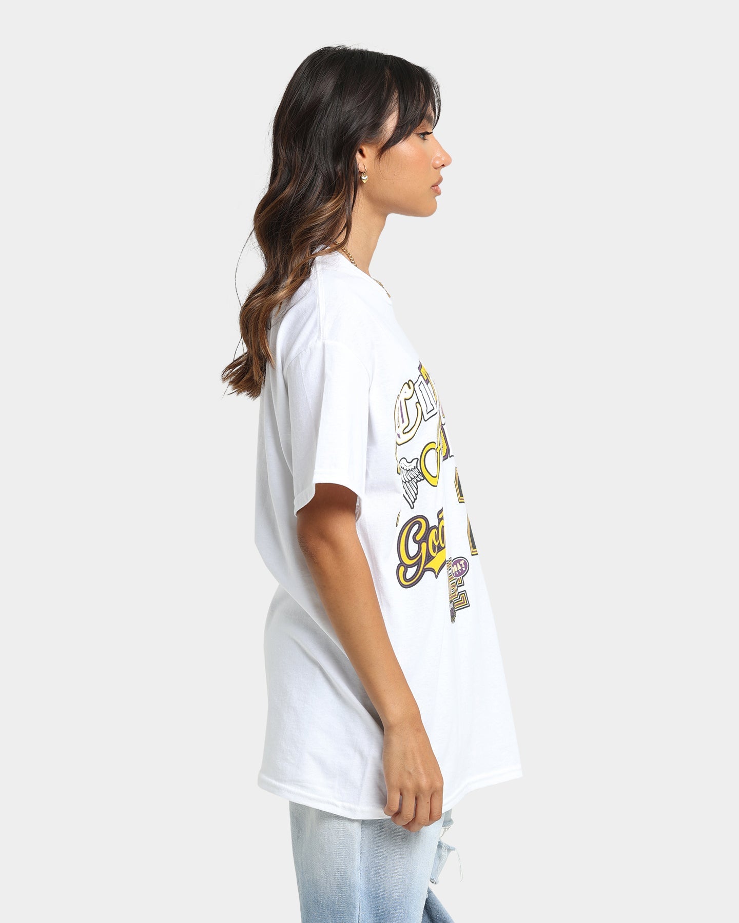 Goat Crew City Of Angels T-Shirt White Style001