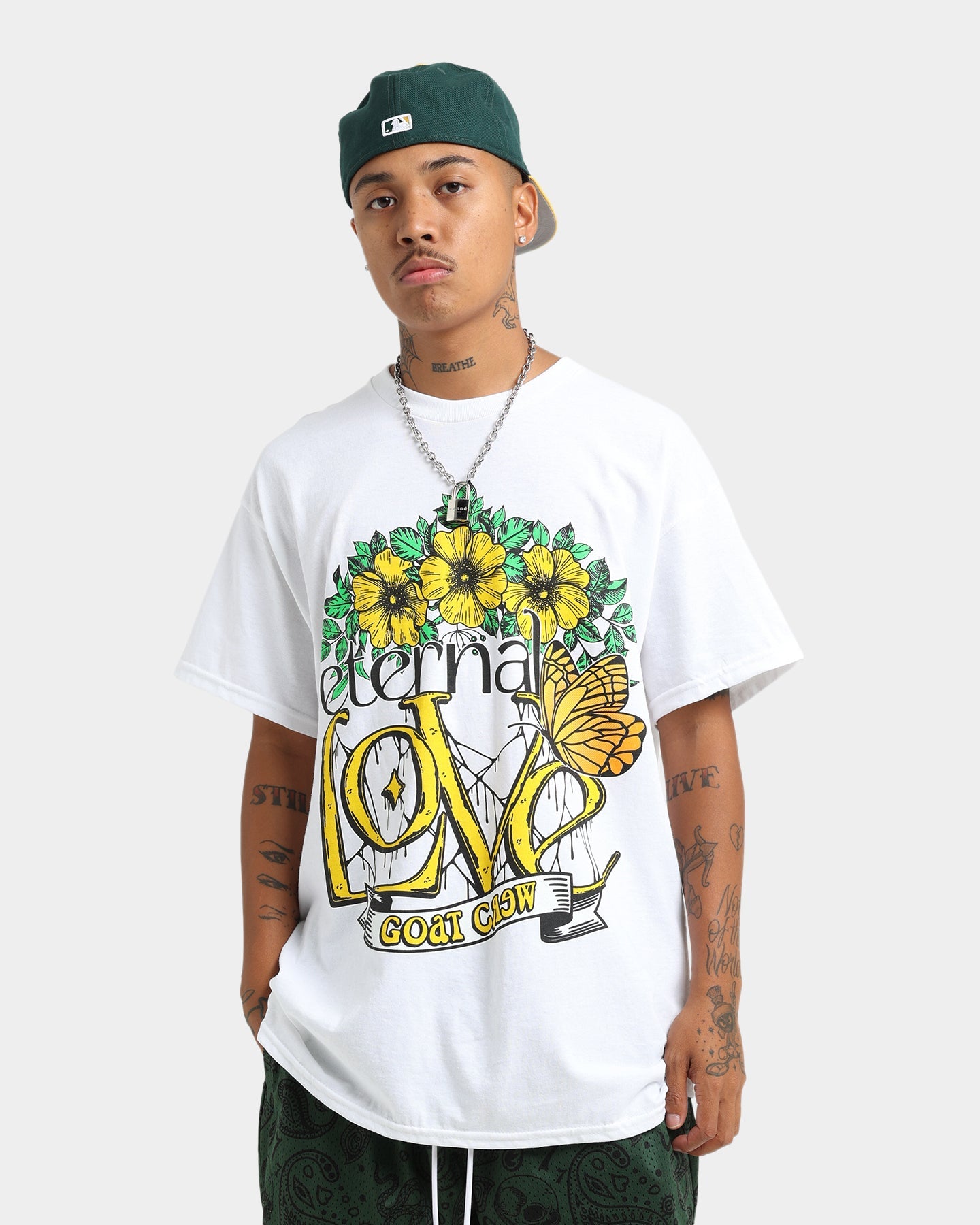 Goat Crew Eternal Love Vintage T-Shirt White