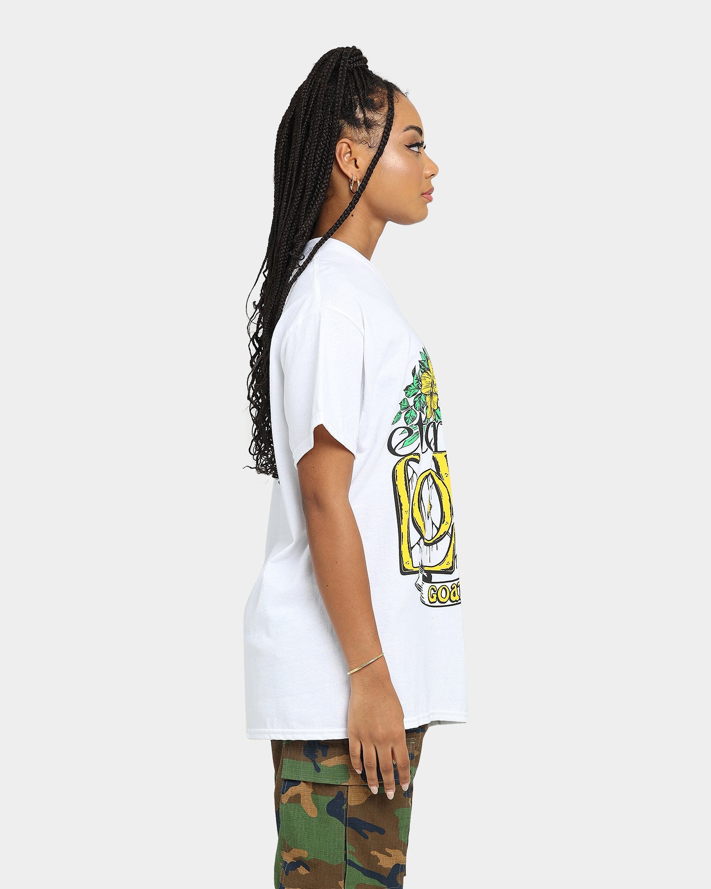Goat Crew Eternal Love Vintage T-Shirt White Style001
