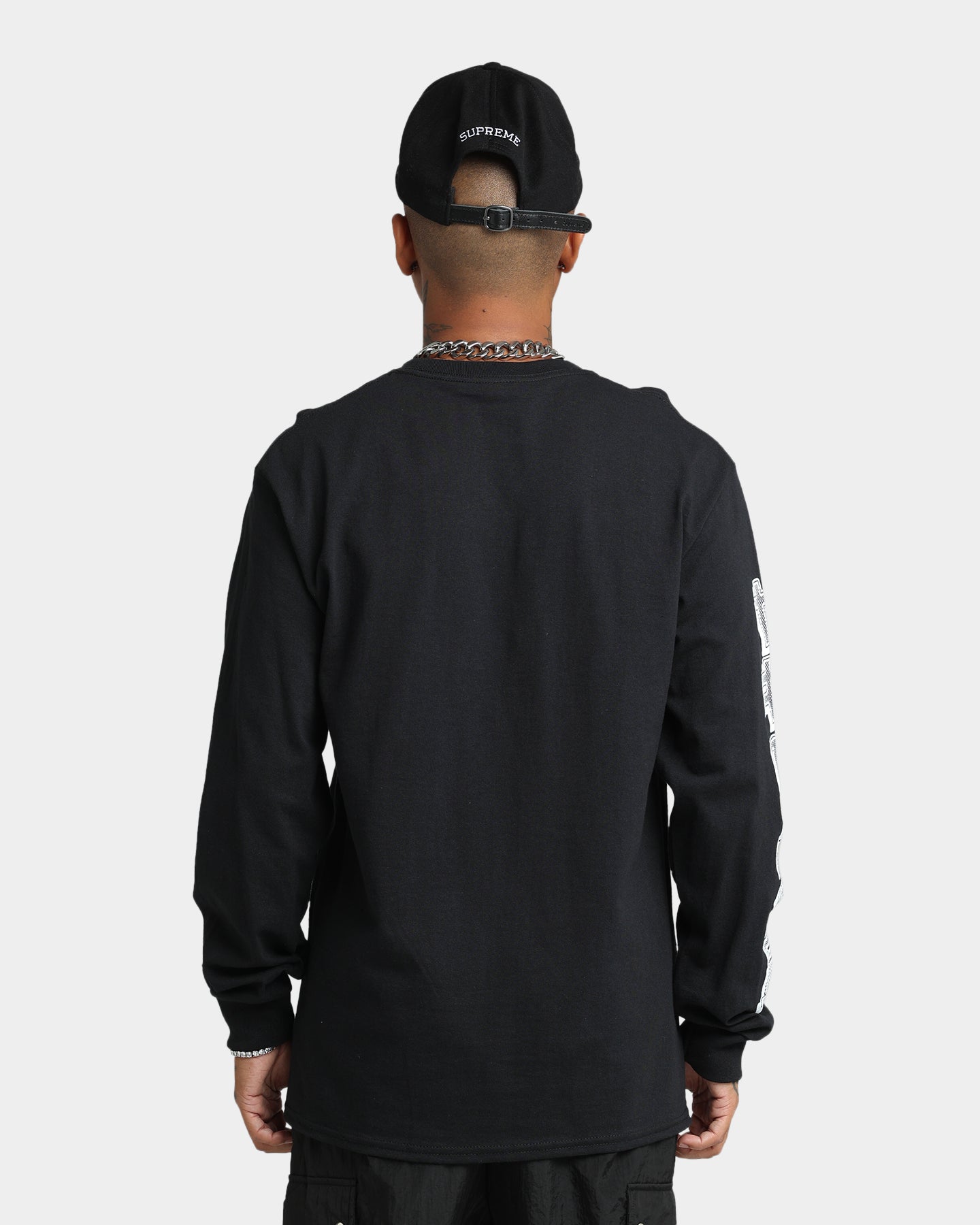 Goat Crew Harajuku Long Sleeve T-Shirt Black