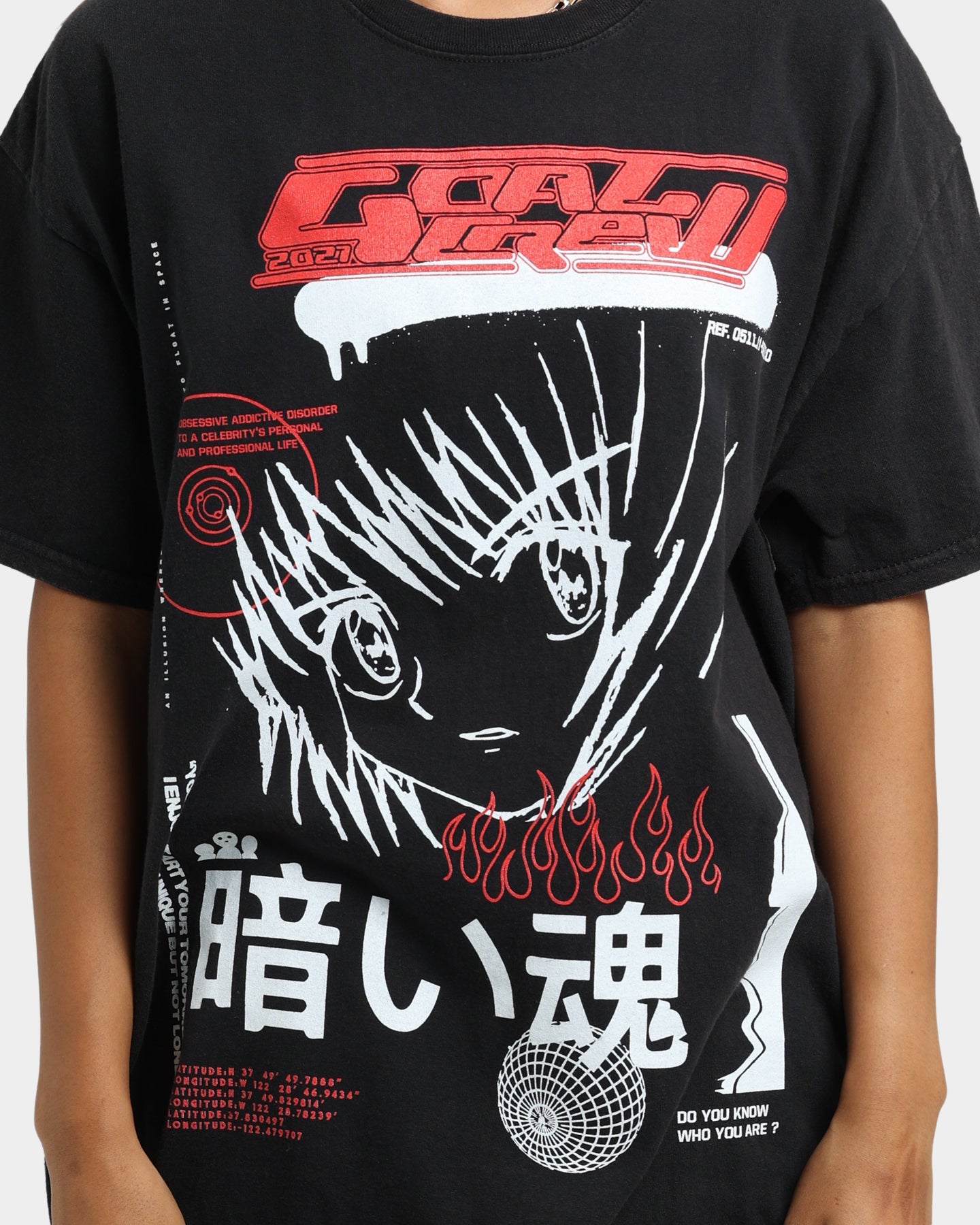 Goat Crew Korea T-Shirt Black Wash Style001