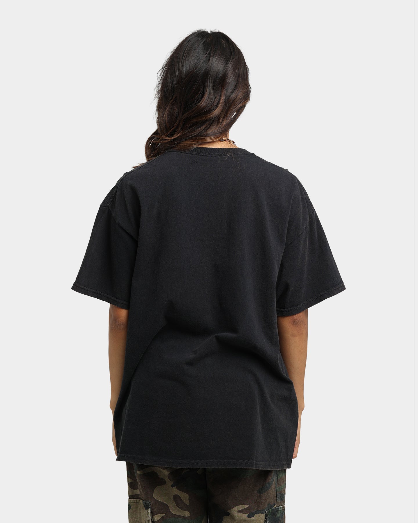 Goat Crew Korea T-Shirt Black Wash Style001