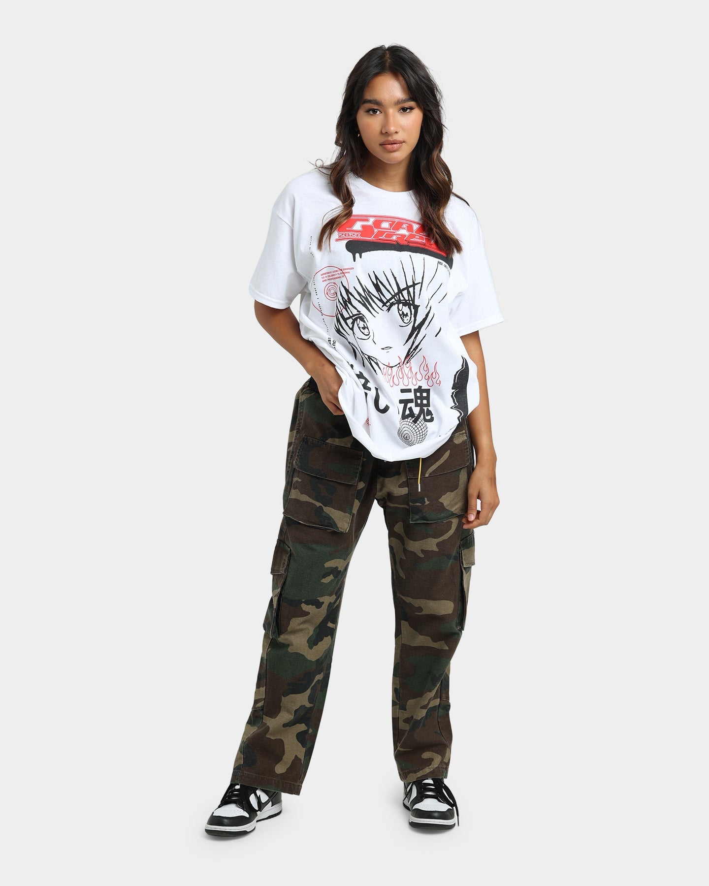 Goat Crew Korea T-Shirt White Style001