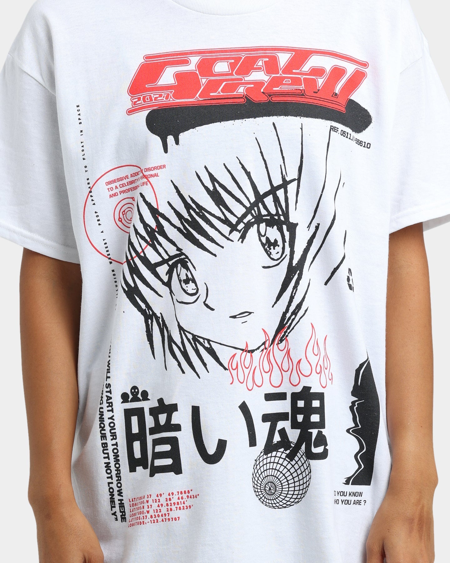 Goat Crew Korea T-Shirt White Style001