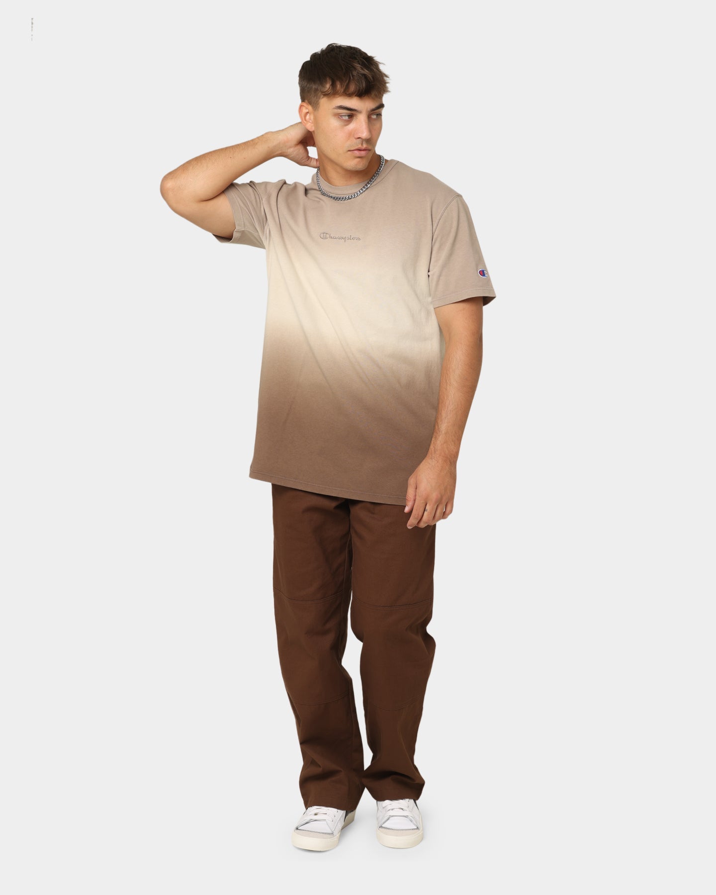 Champion Heritage Dip Dye T-Shirt Print 2zv