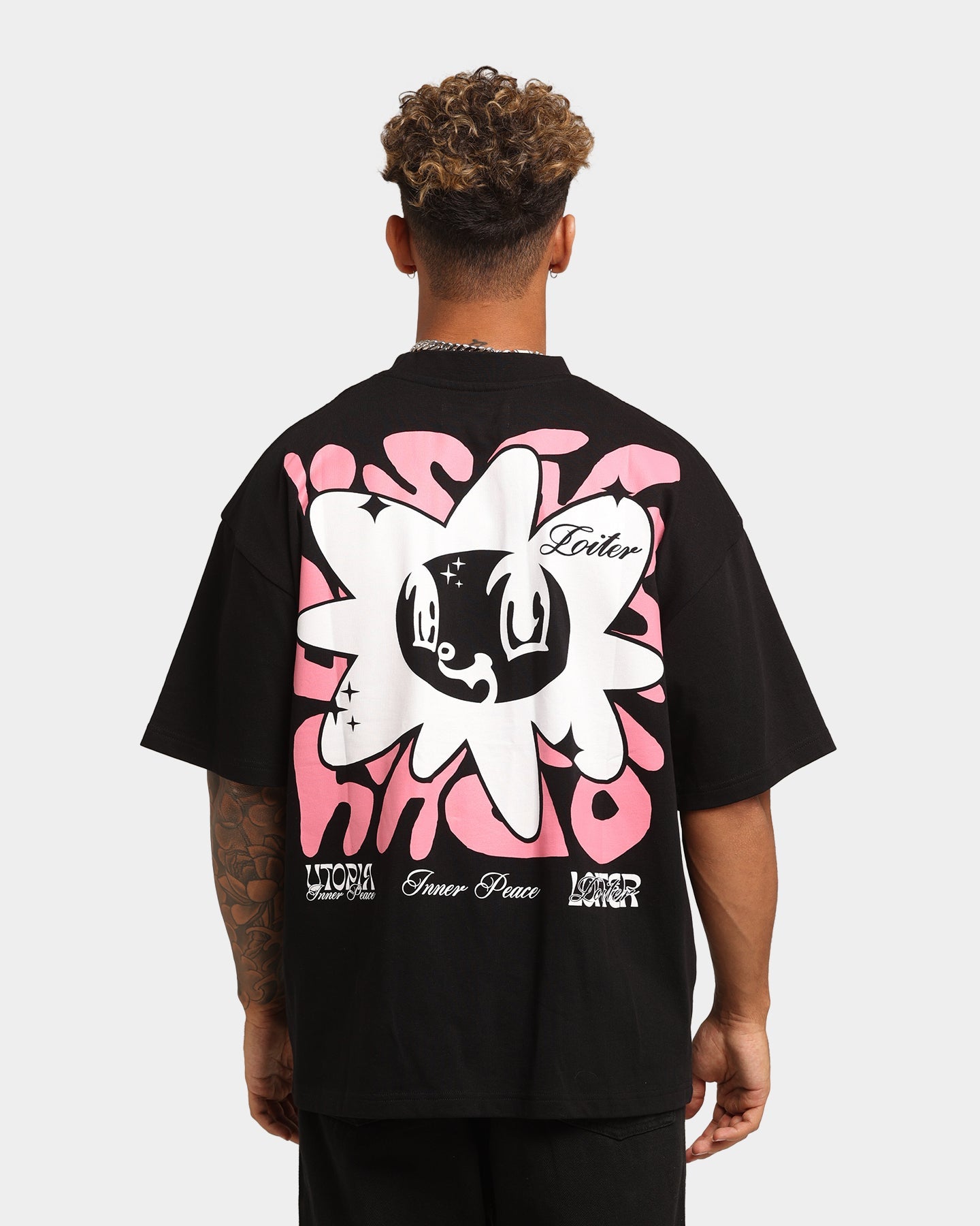 Loiter Inner Peace T-Shirt Black