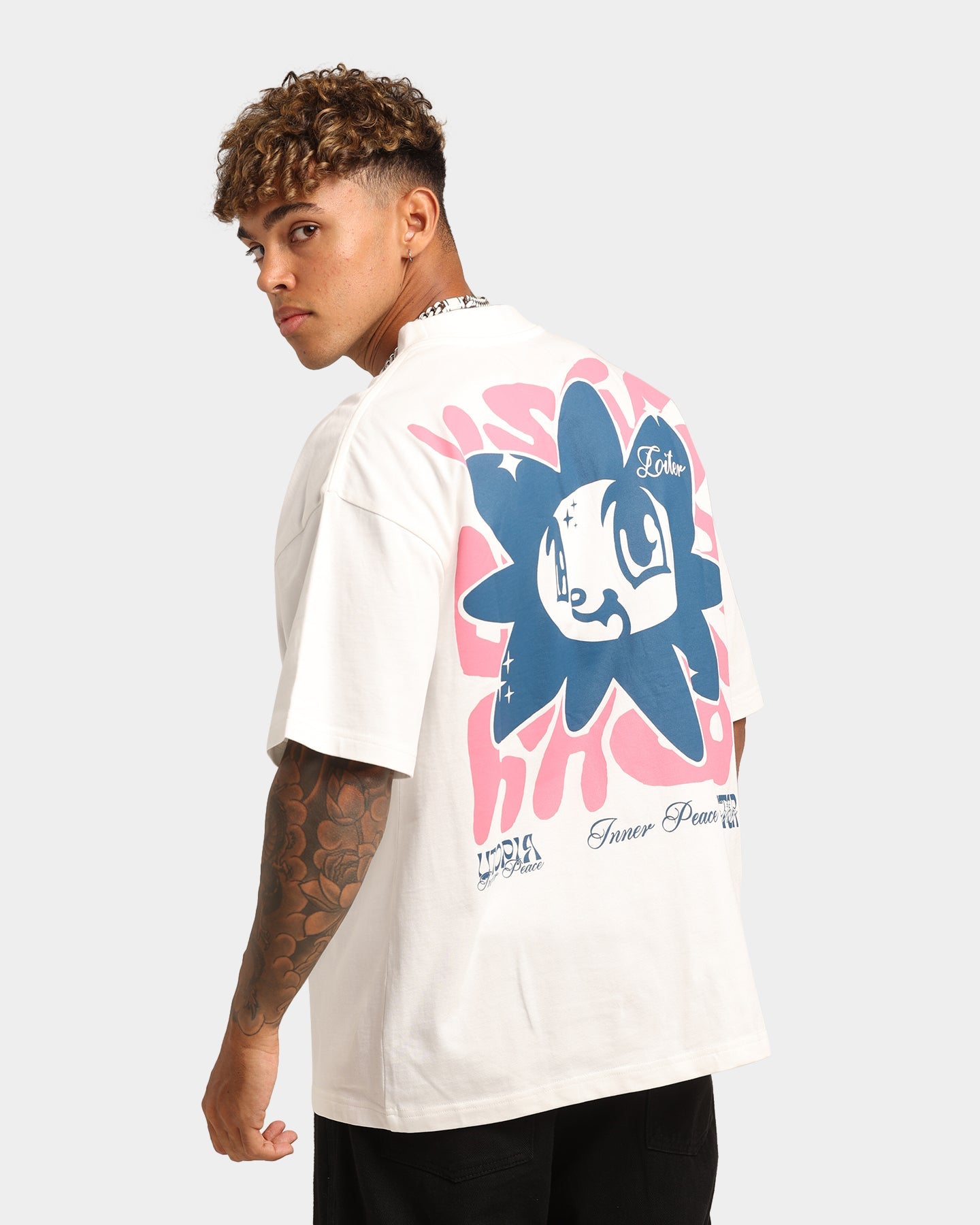 Loiter Inner Peace T-Shirt Off White