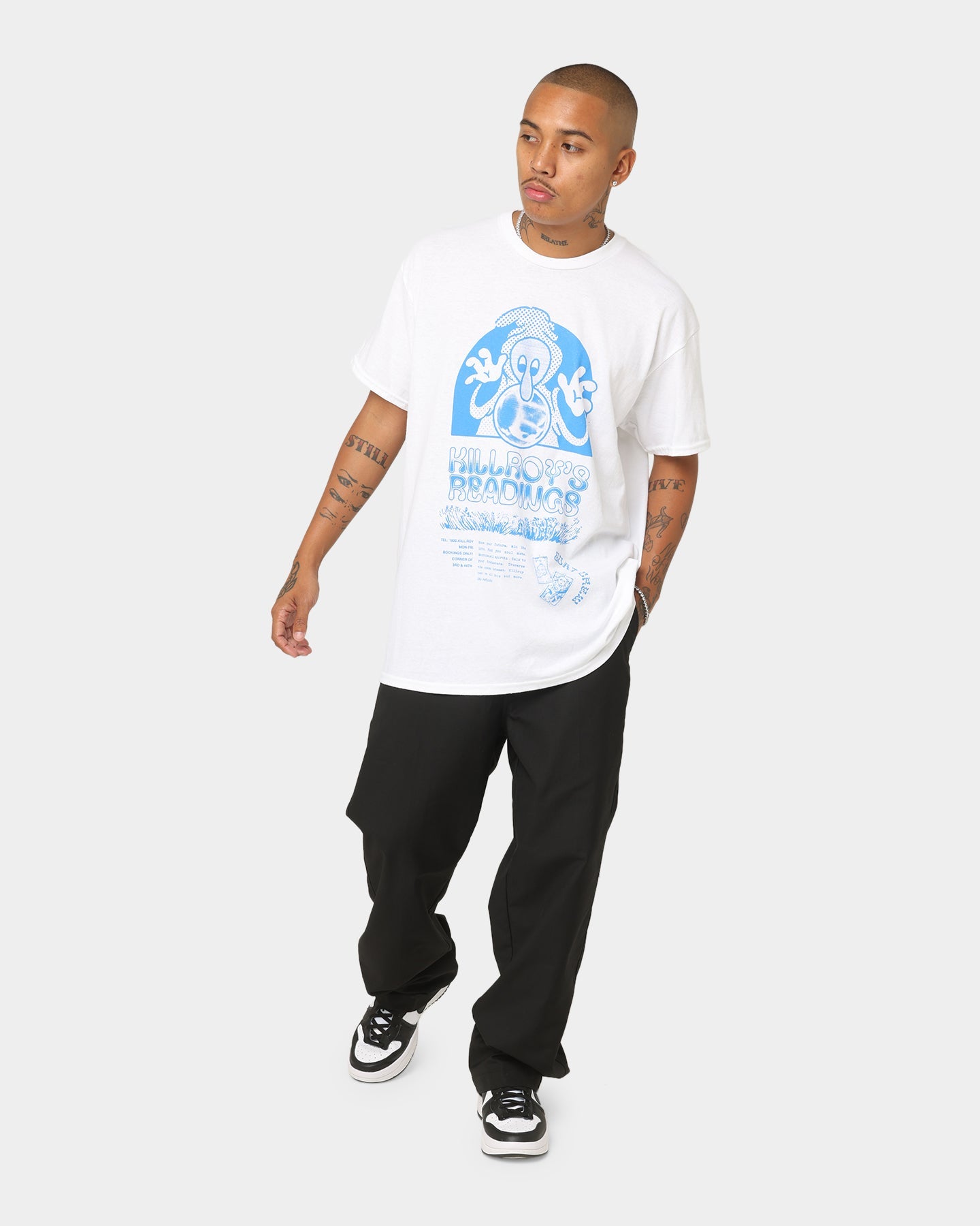 Goat Crew Killroy's Readings T-Shirt White