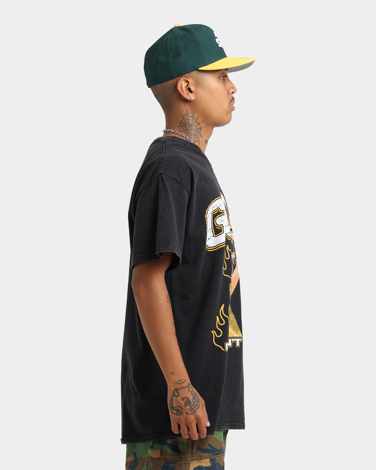 Goat Crew Don't Choke Vintage T-Shirt Black Wash