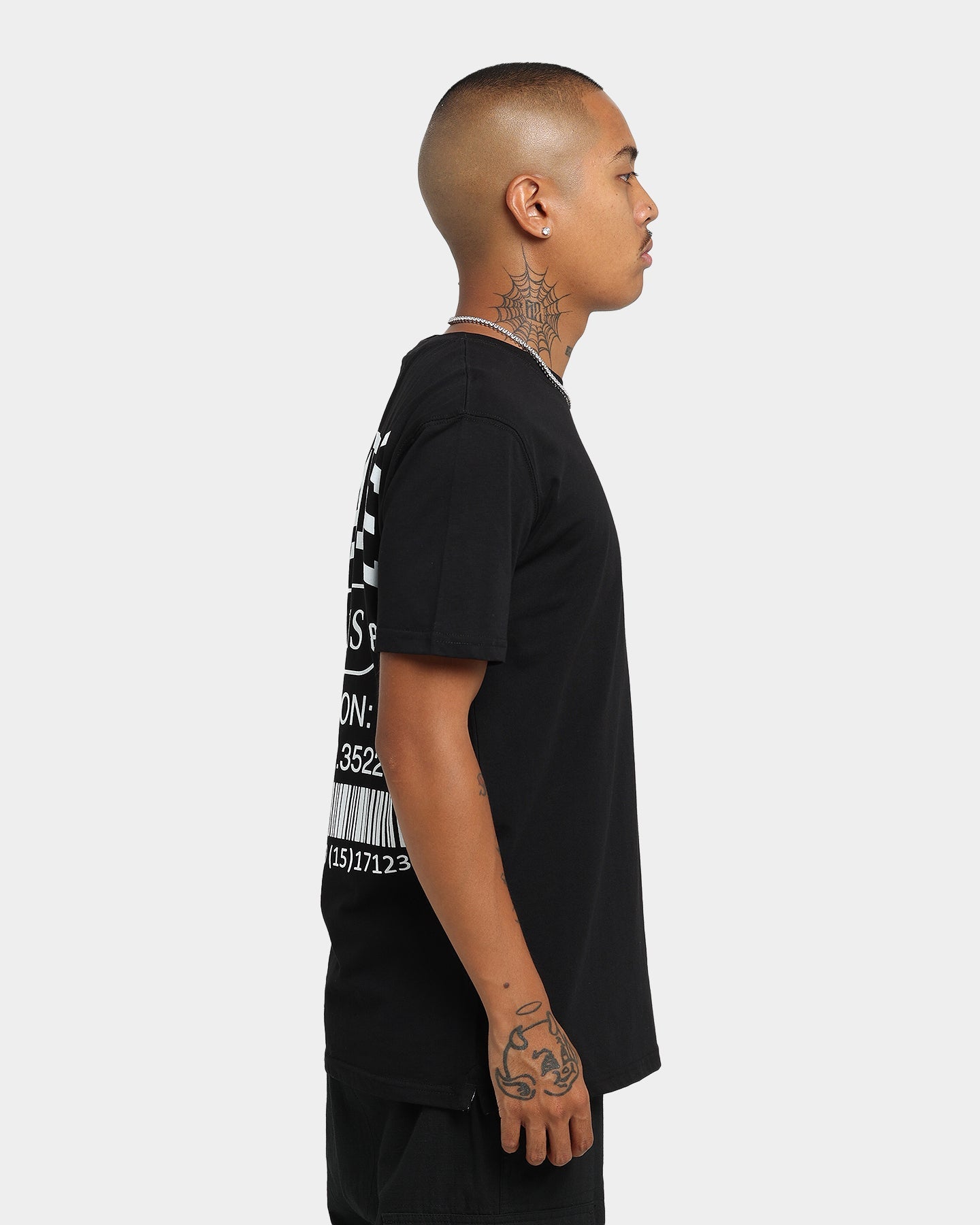Carr√© Receipt T-Shirt Black/Black