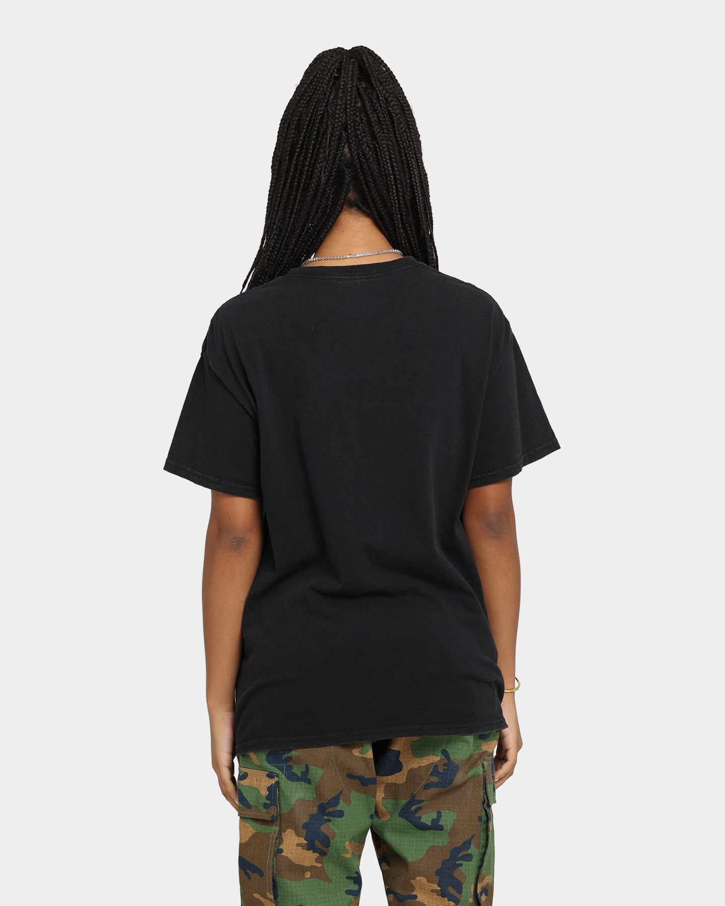 Goat Crew Buck Hunter Vintage T-Shirt Black Wash Style001