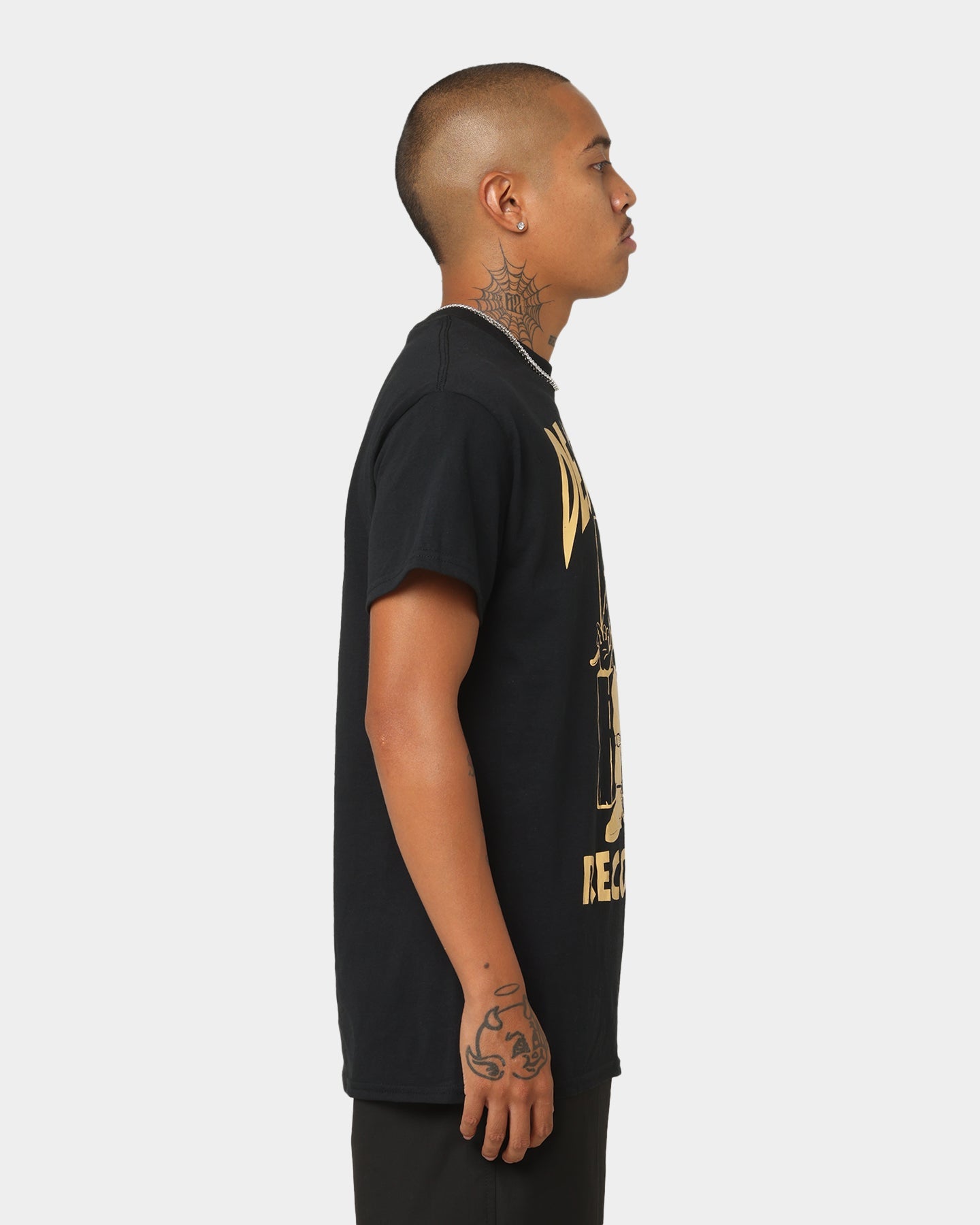 Death Row Records The Chair T-Shirt Black/Gold
