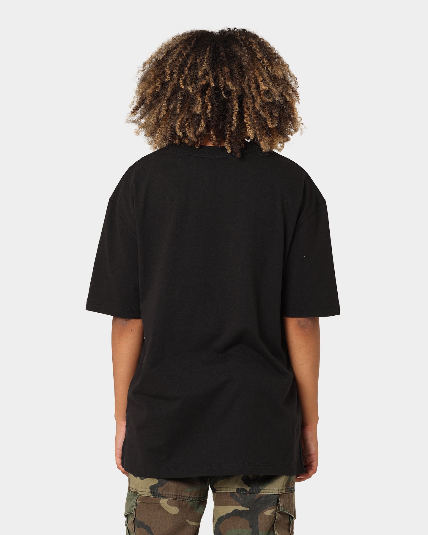 Champion Rebound Archive SS T-Shirt Black Style001