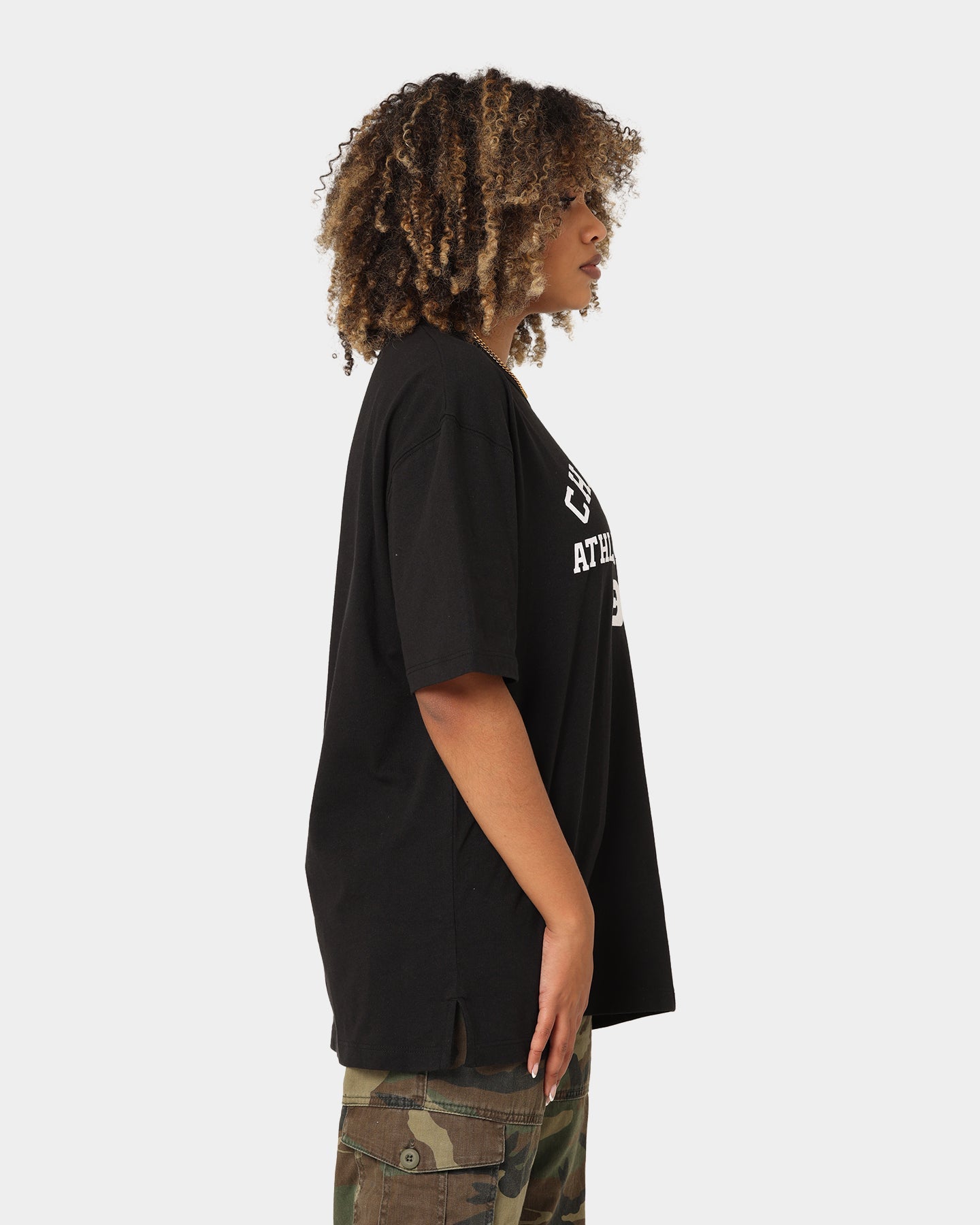 Champion Rebound Archive SS T-Shirt Black Style001