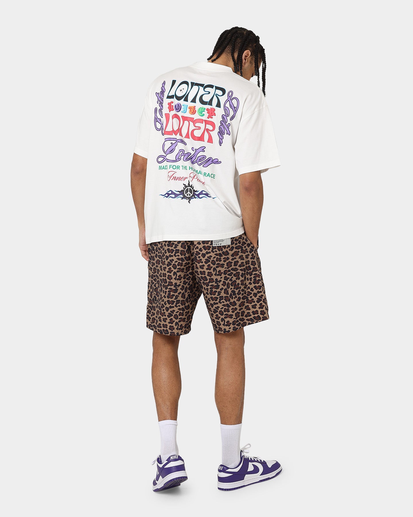 Loiter Forbidden Washed T-Shirt Off White