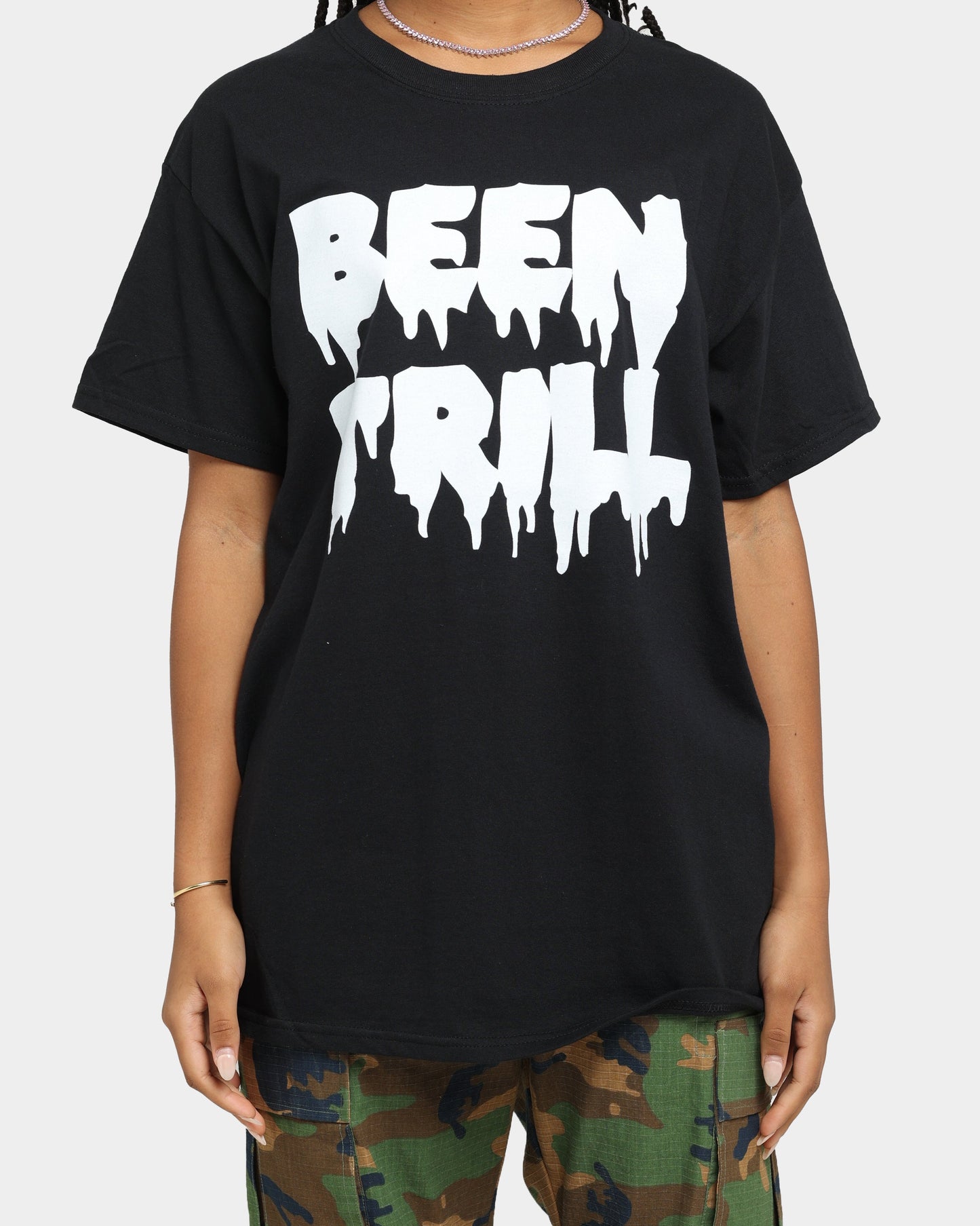 BEEN TRILL Drip T-Shirt Black Style001