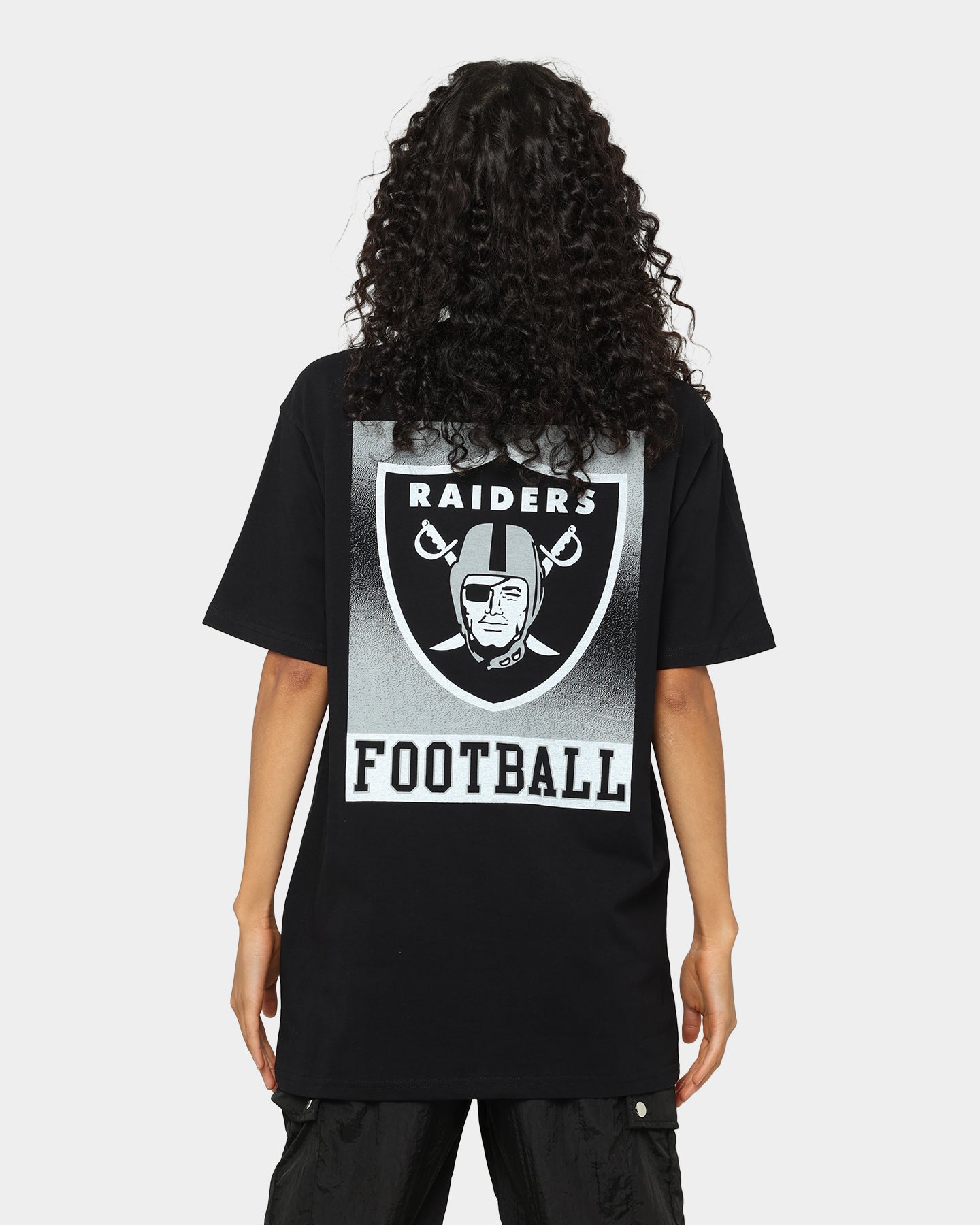 Majestic Athletic Las Vegas Raiders Solarised Pattison T-Shirt Black Style001