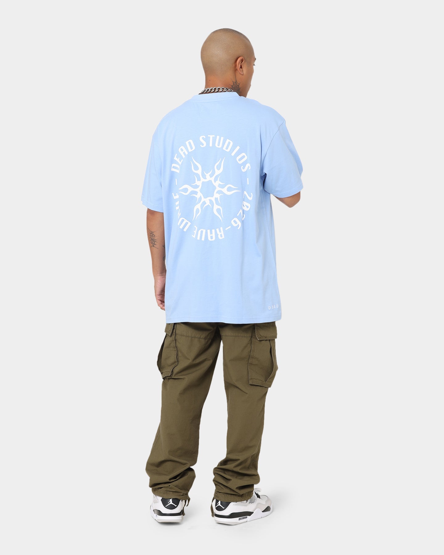 Dead Studios Iron Wave T-Shirt Pale Blue