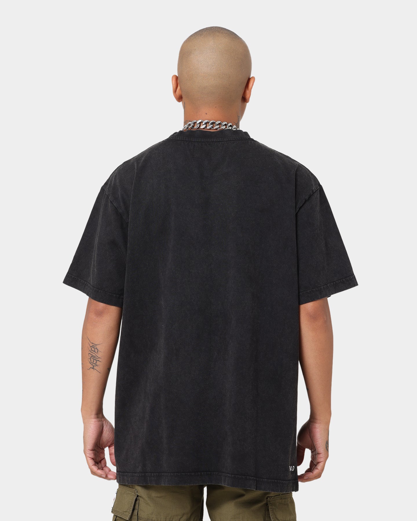 Dead Studios Signature Logo Vintage T-Shirt Vintage Black/Black