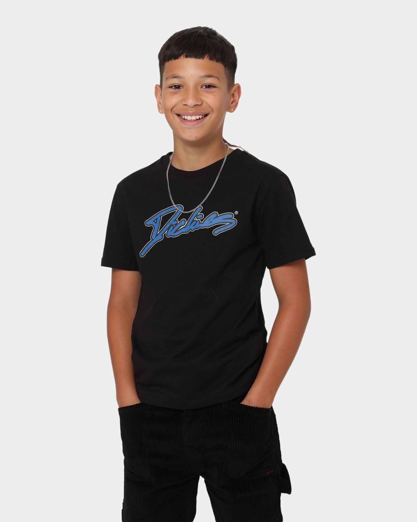 Dickies Kids' Linework T-Shirt Black