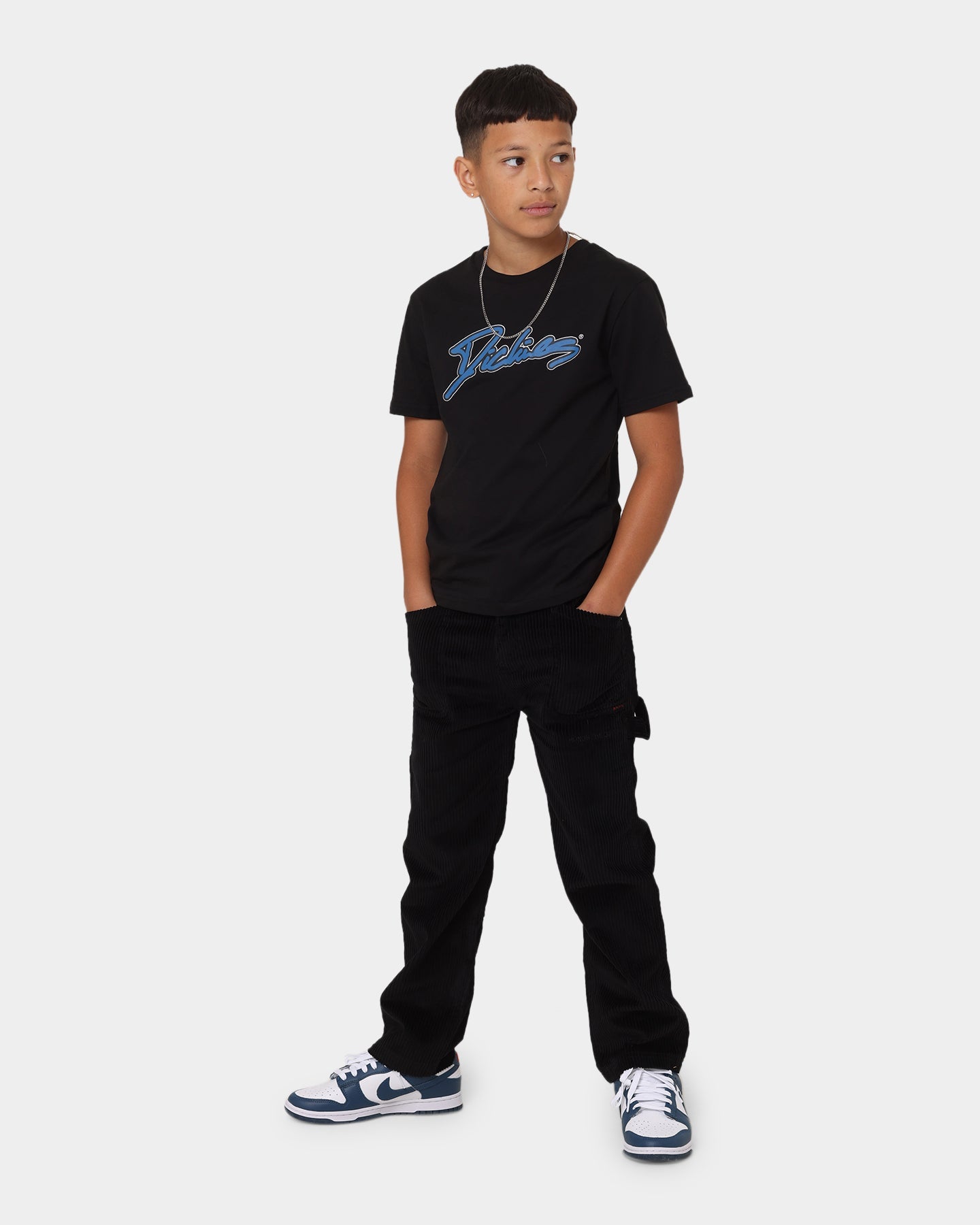Dickies Kids' Linework T-Shirt Black