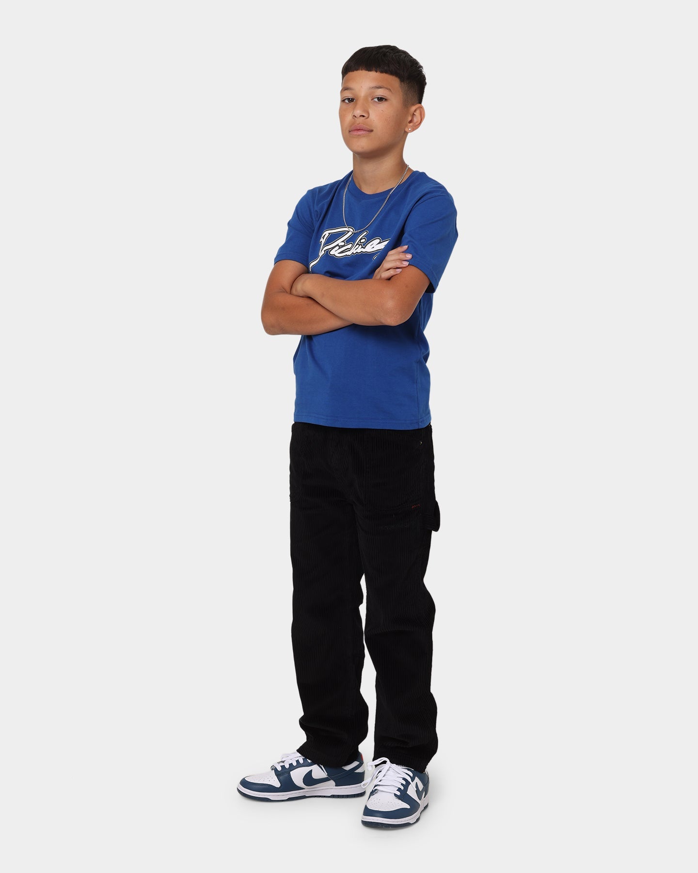 Dickies Kids' Linework T-Shirt Gulf Blue