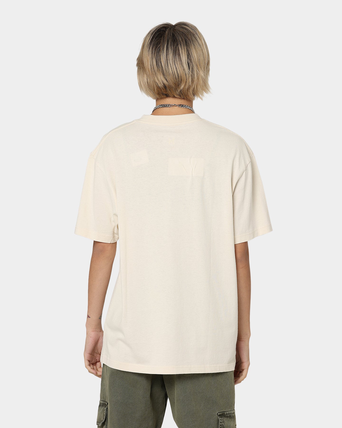 Mitchell & Ness Los Angeles Lakers Flight T-Shirt Faded Khaki Style001