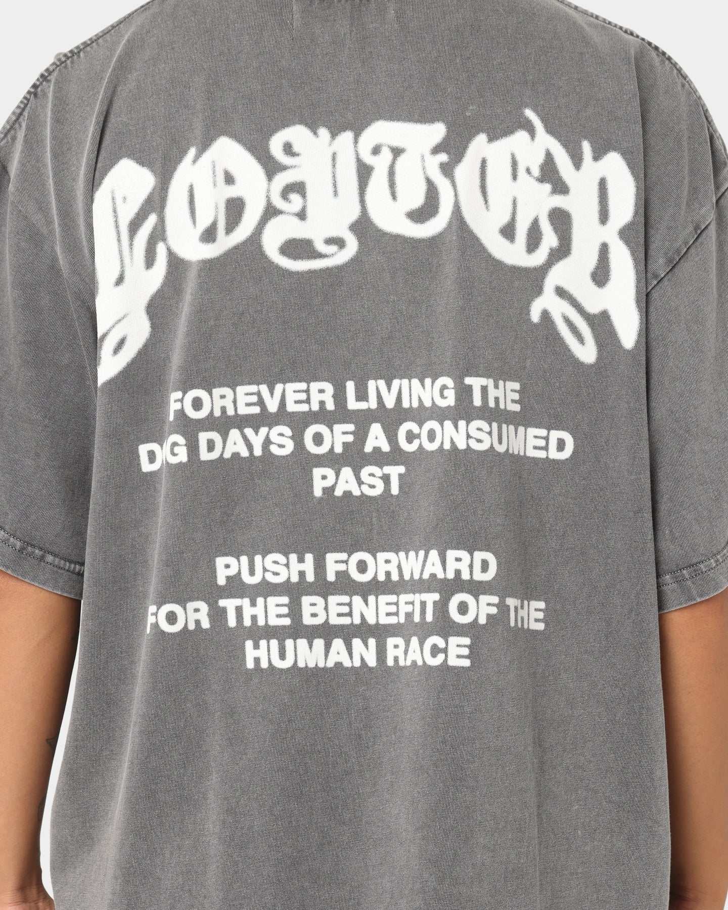 Loiter Dog Days T-Shirt Charcoal