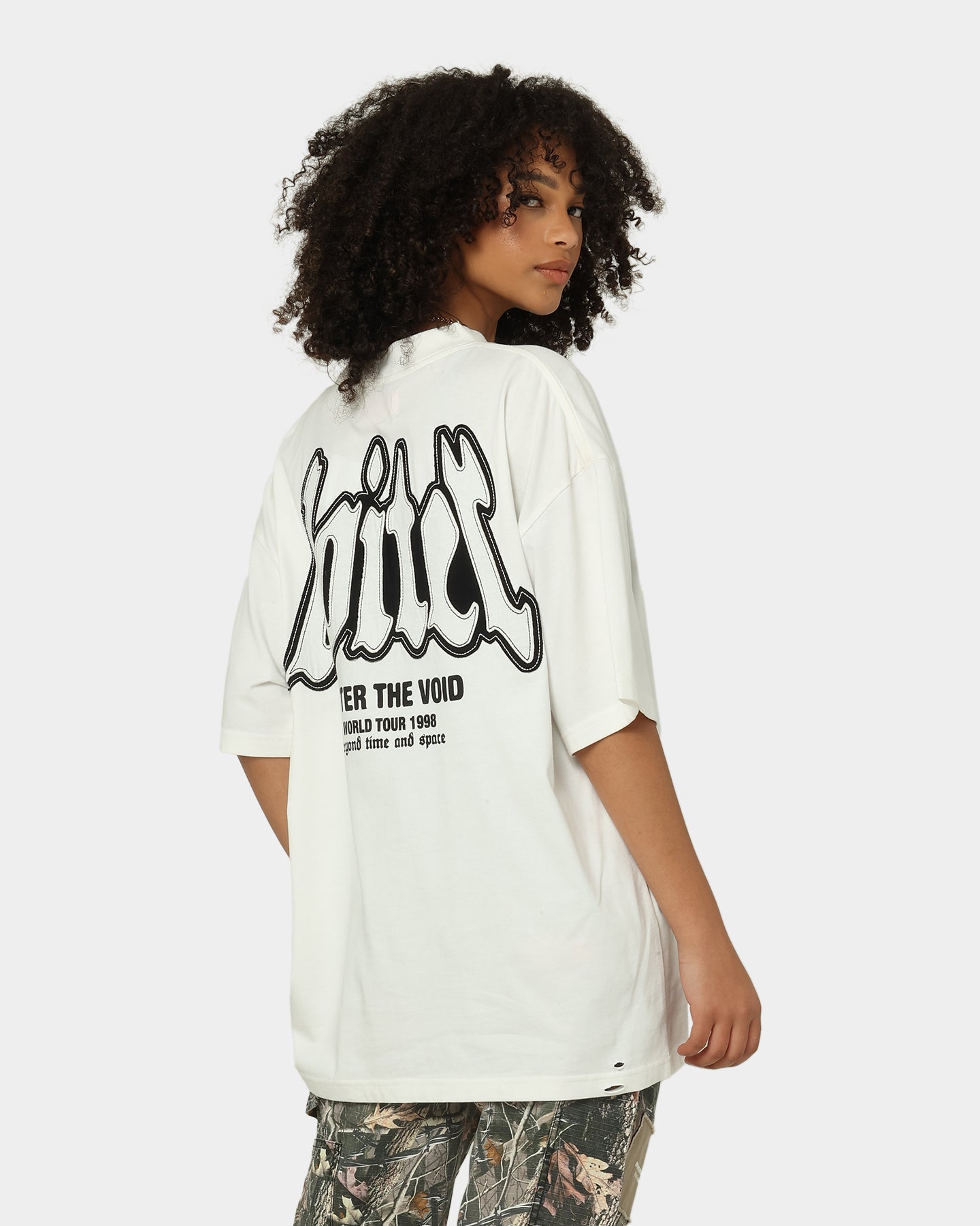 Loiter Retrograde T-Shirt Off White Style001