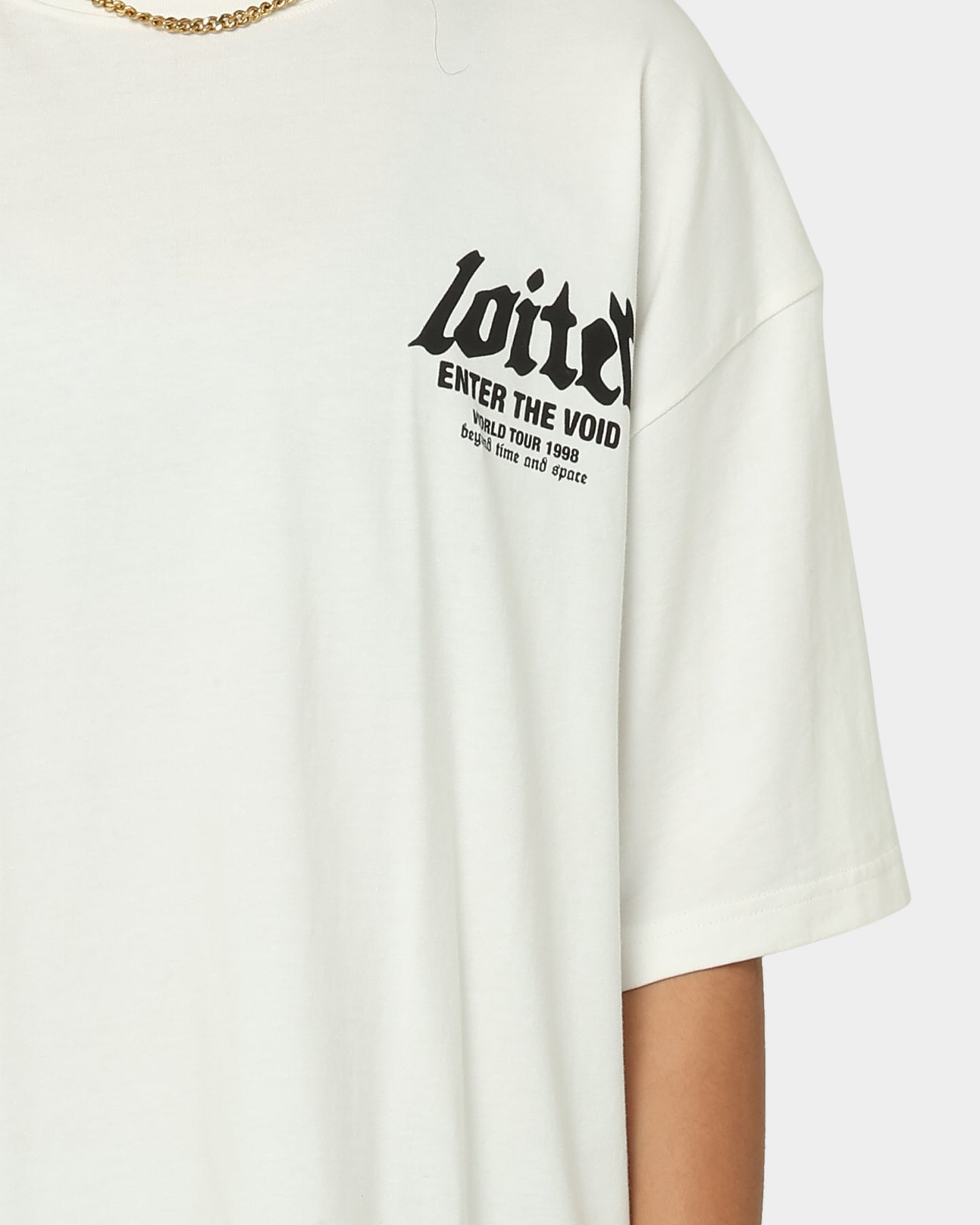 Loiter Retrograde T-Shirt Off White Style001