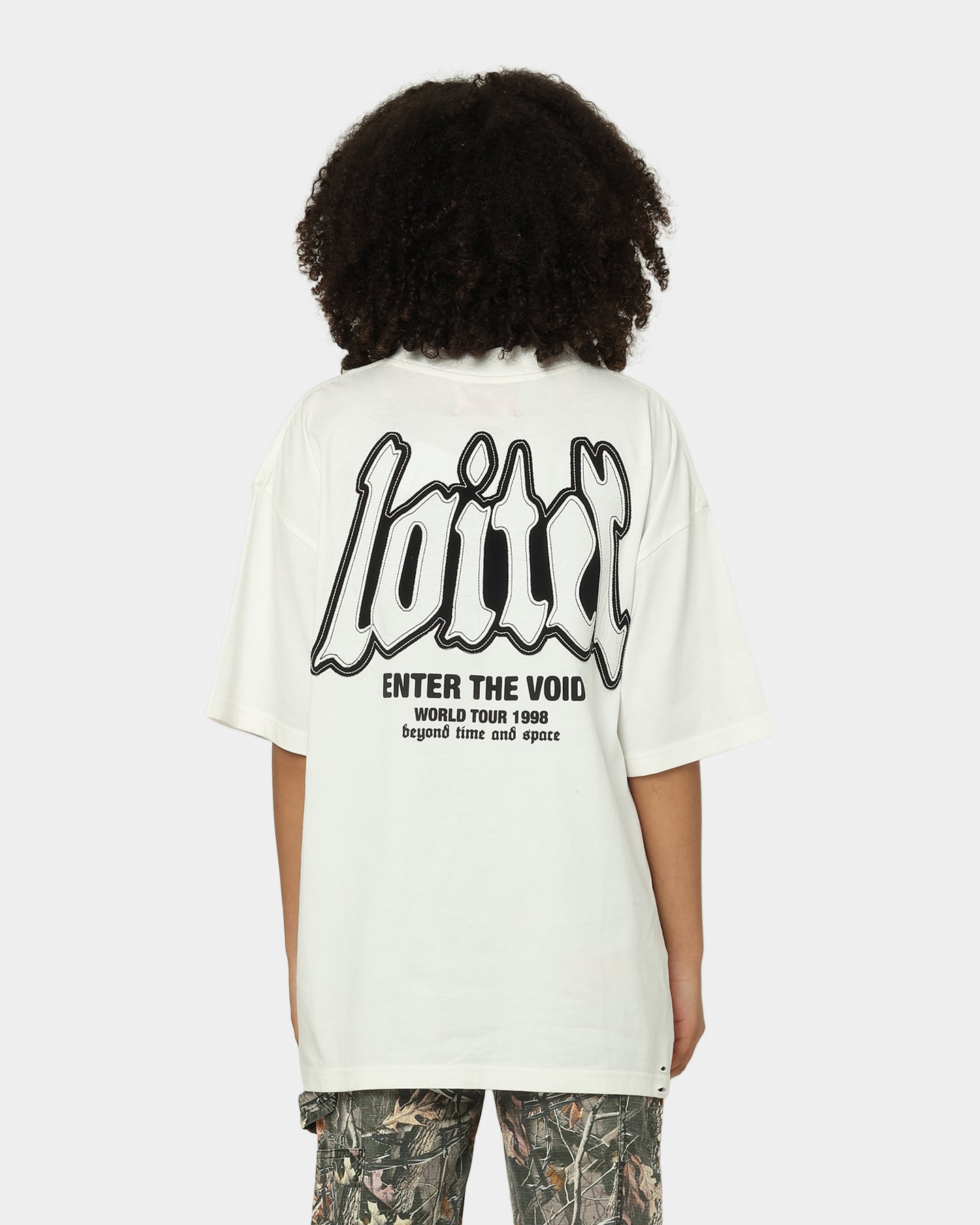 Loiter Retrograde T-Shirt Off White Style001