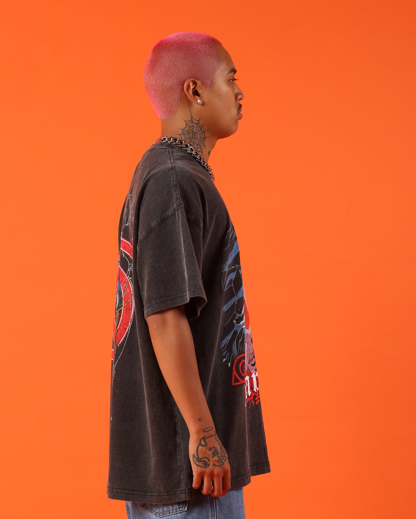 Goat Crew X Naruto Naruto Uzumaki Premium Vintage T-Shirt Vintage Black