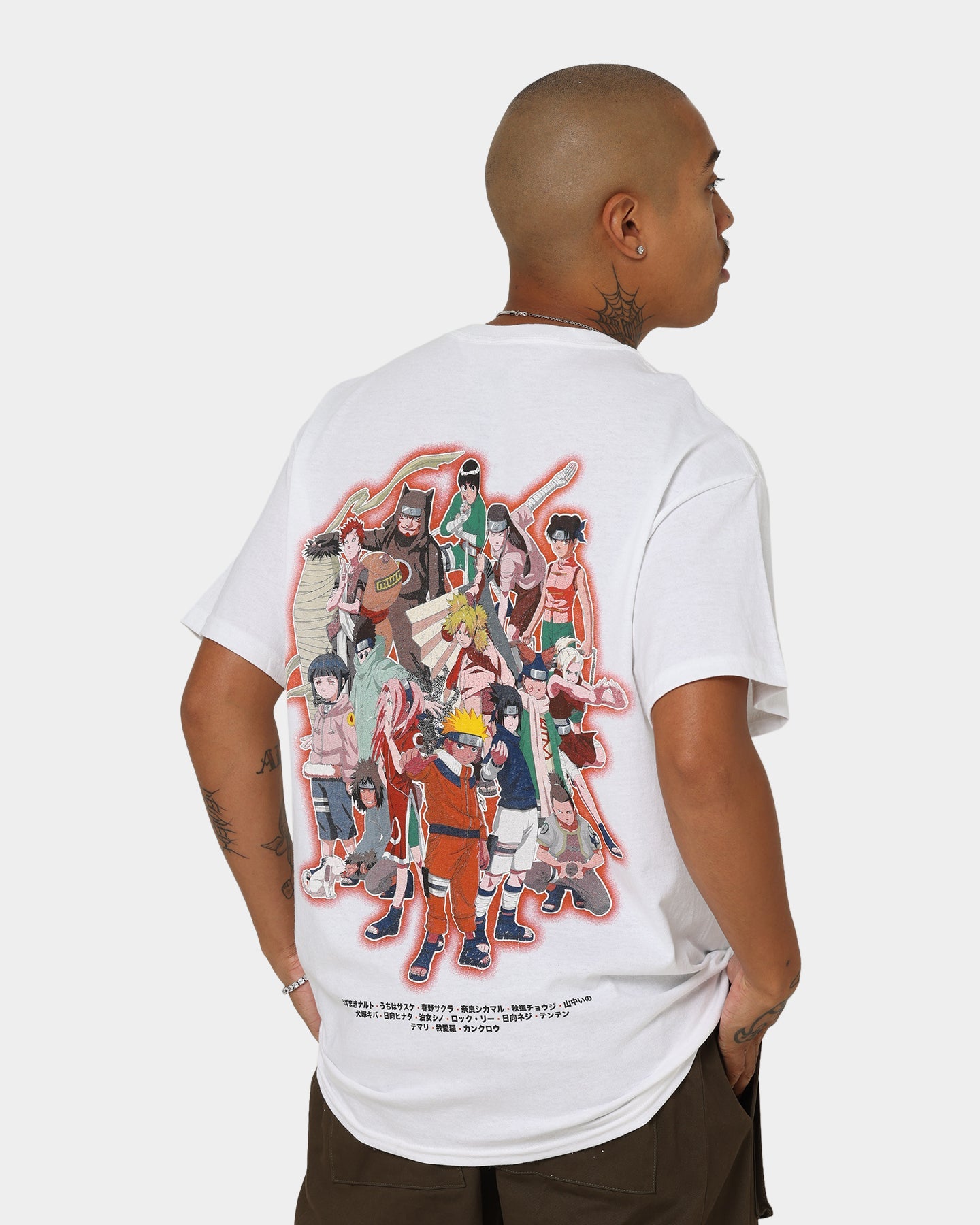 Goat Crew X Naruto Shinobi T-Shirt White