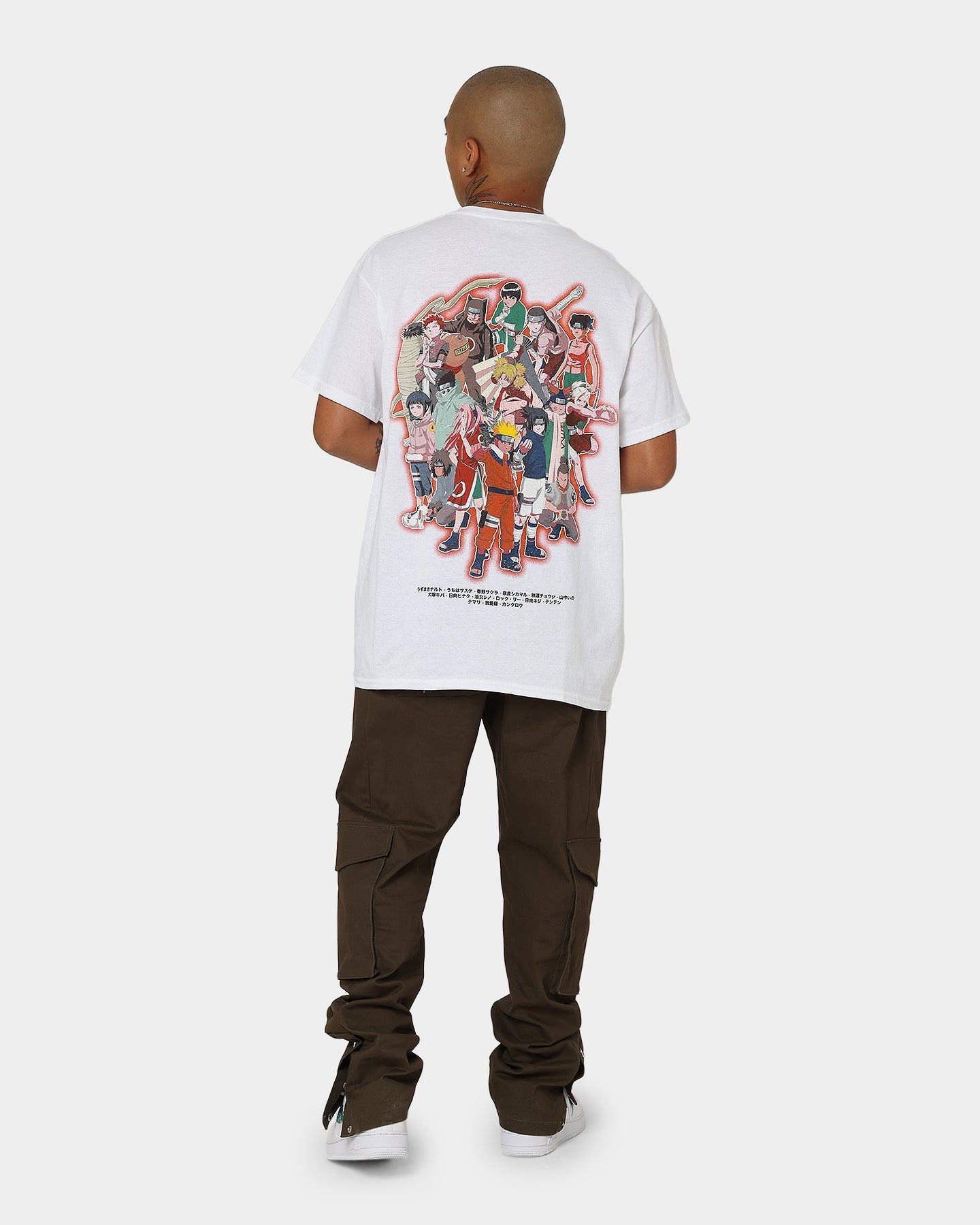 Goat Crew X Naruto Shinobi T-Shirt White
