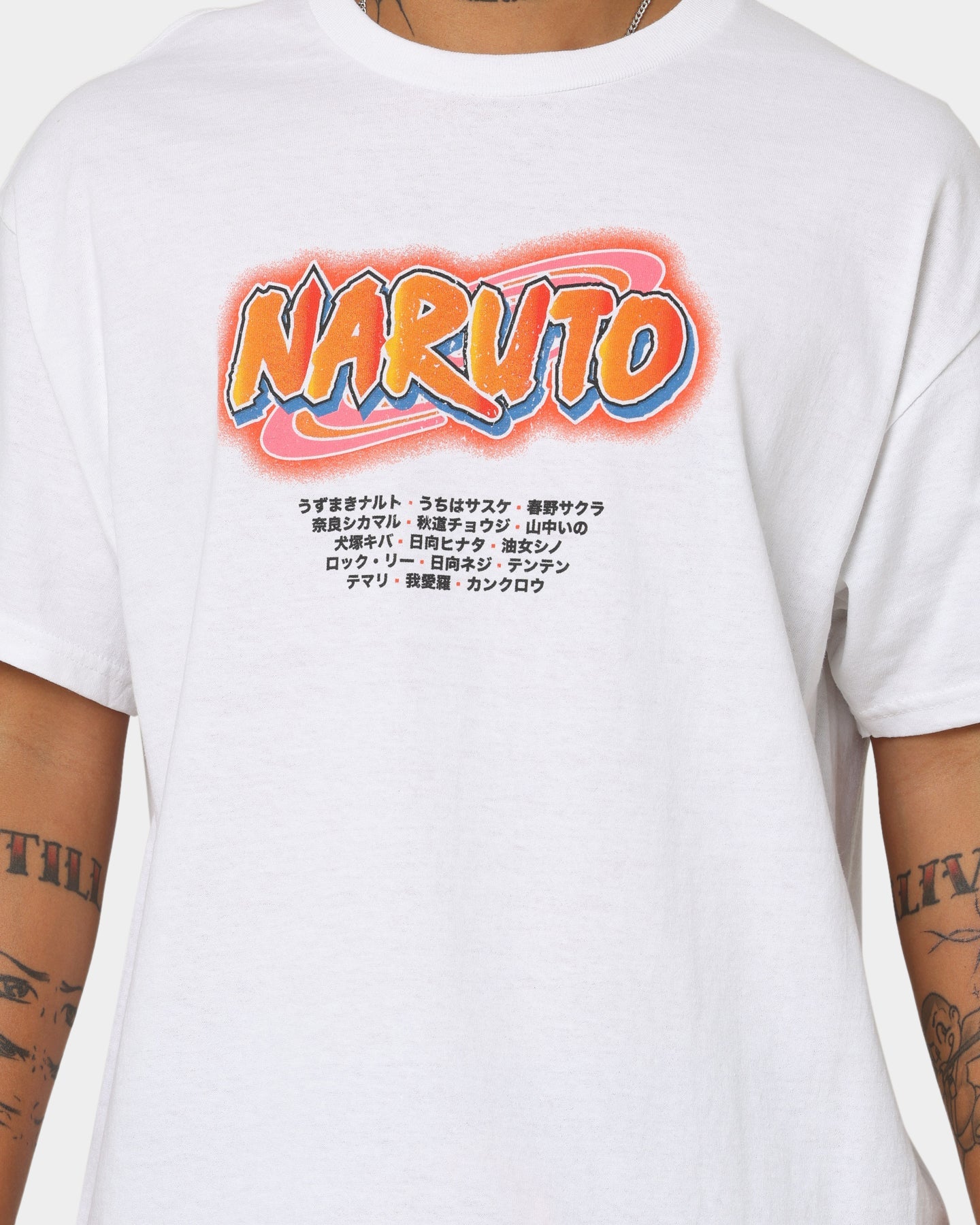 Goat Crew X Naruto Shinobi T-Shirt White