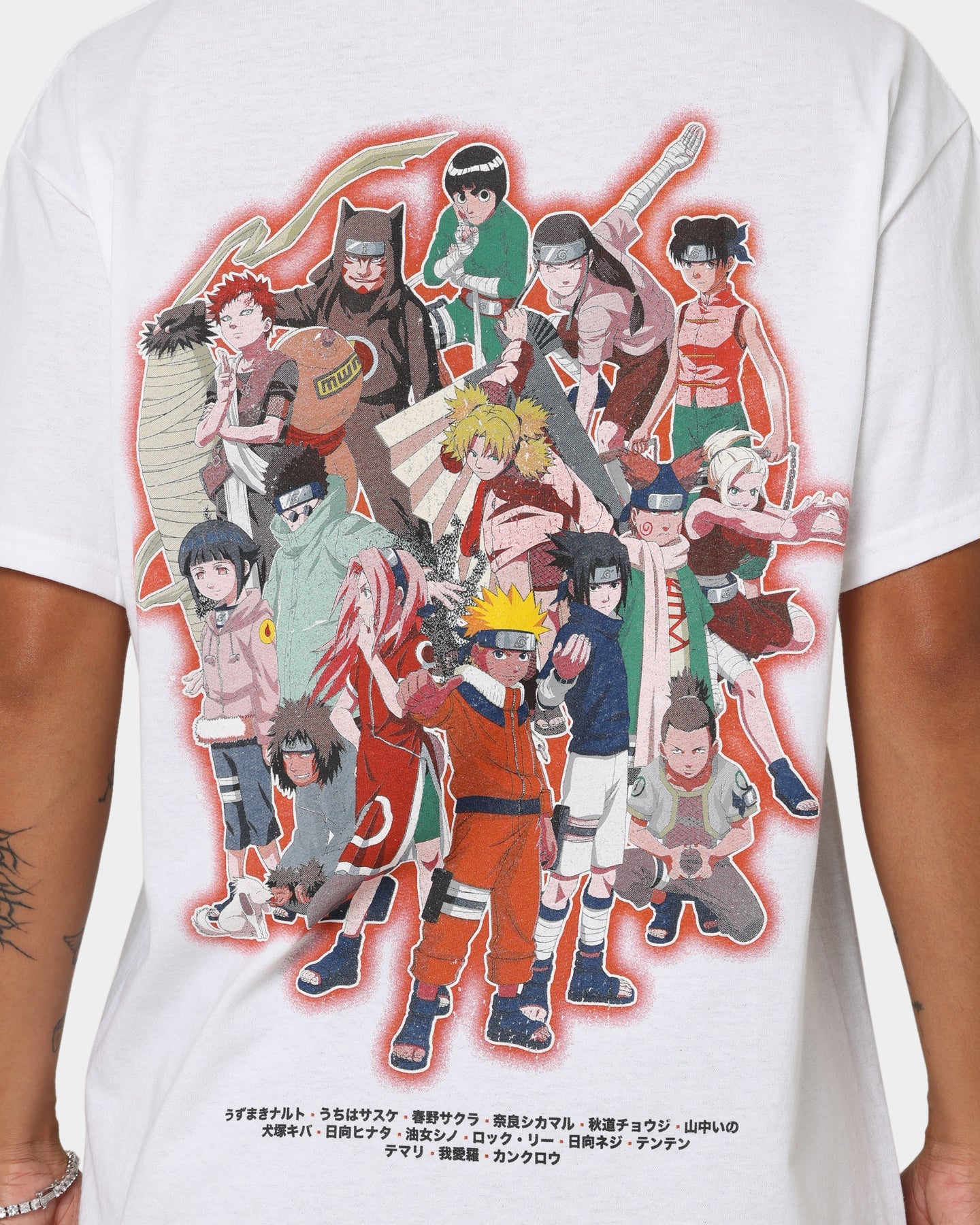 Goat Crew X Naruto Shinobi T-Shirt White