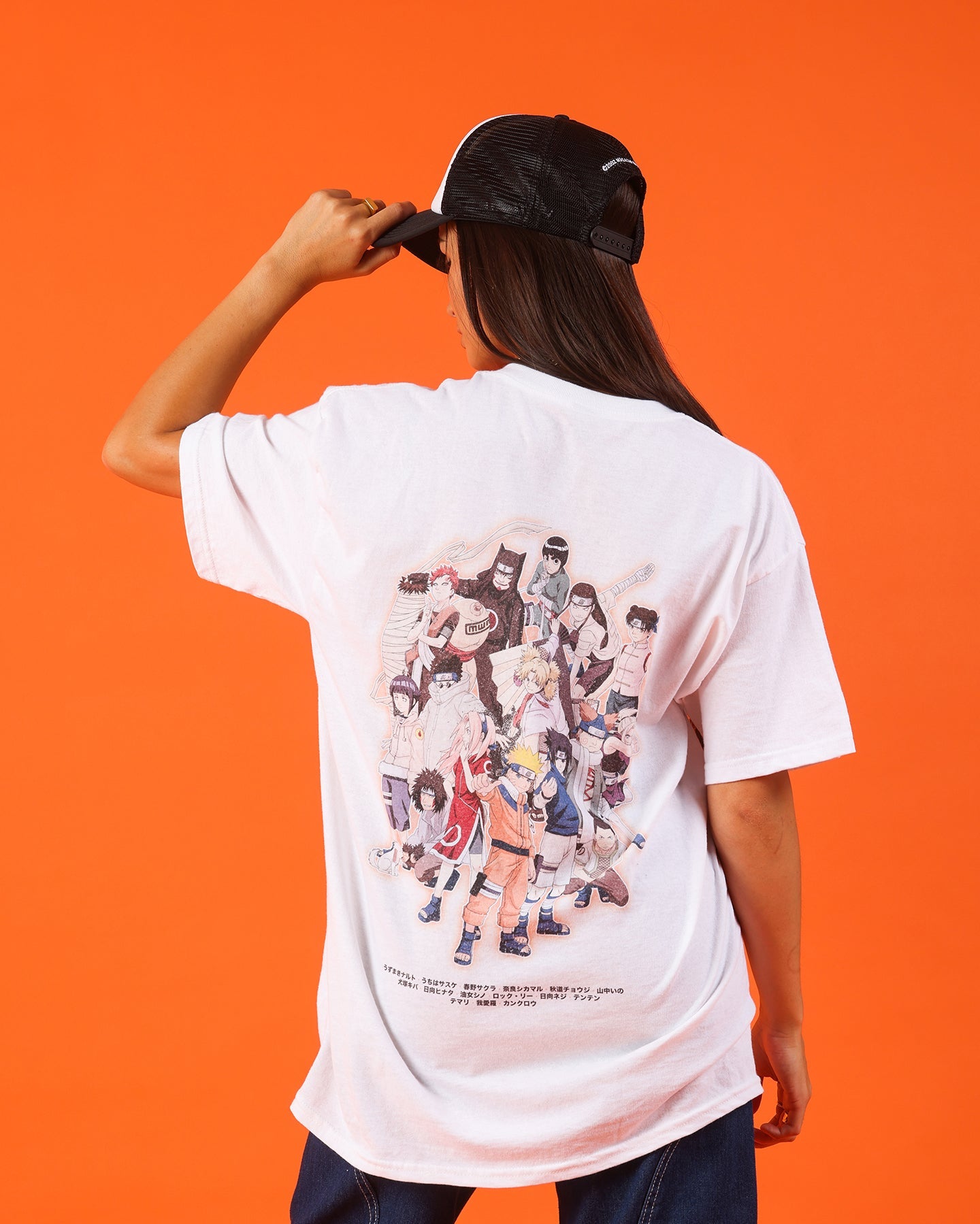 Goat Crew X Naruto Shinobi T-Shirt White Style001