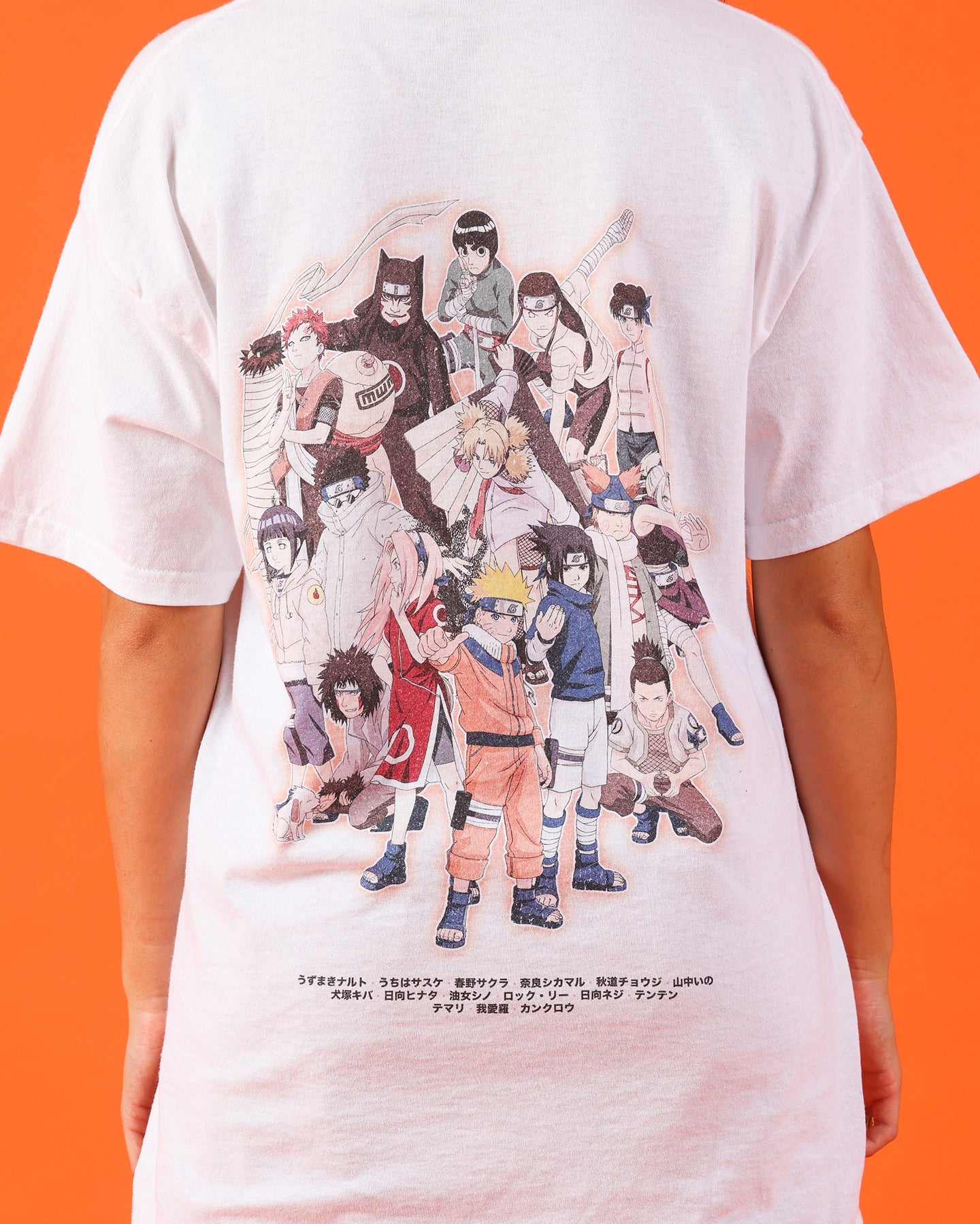 Goat Crew X Naruto Shinobi T-Shirt White Style001