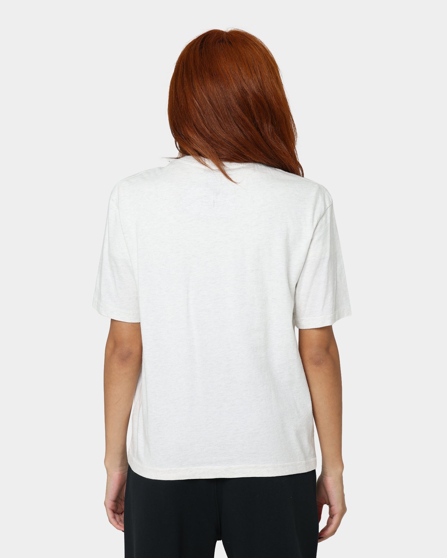 Mitchell & Ness Women's Las Vegas Raiders National Boxy T-Shirt White Marle