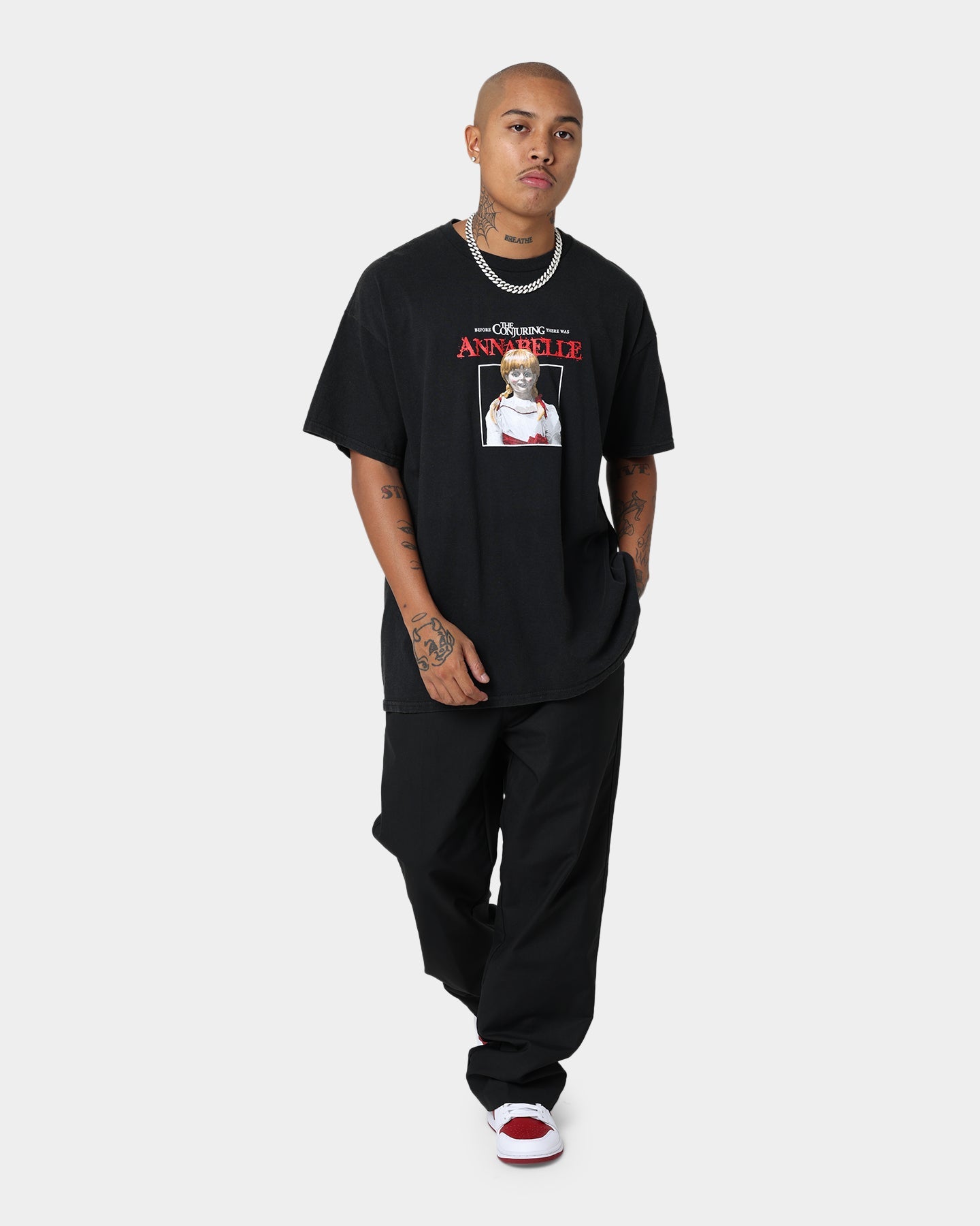 American Thrift X Annabelle Annabelle Vintage T-Shirt Black Wash
