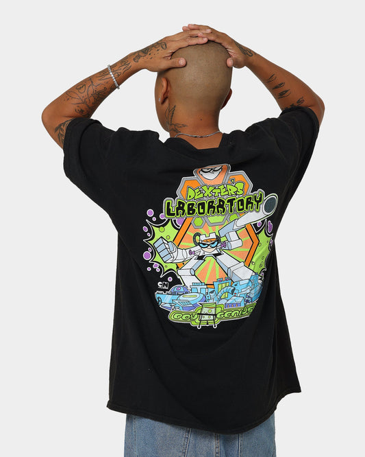 American Thrift Boy Genius Vintage T-Shirt Black Wash
