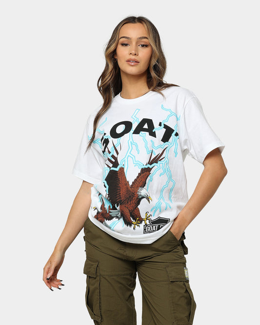 Goat Crew American Muscle T-Shirt White Style001