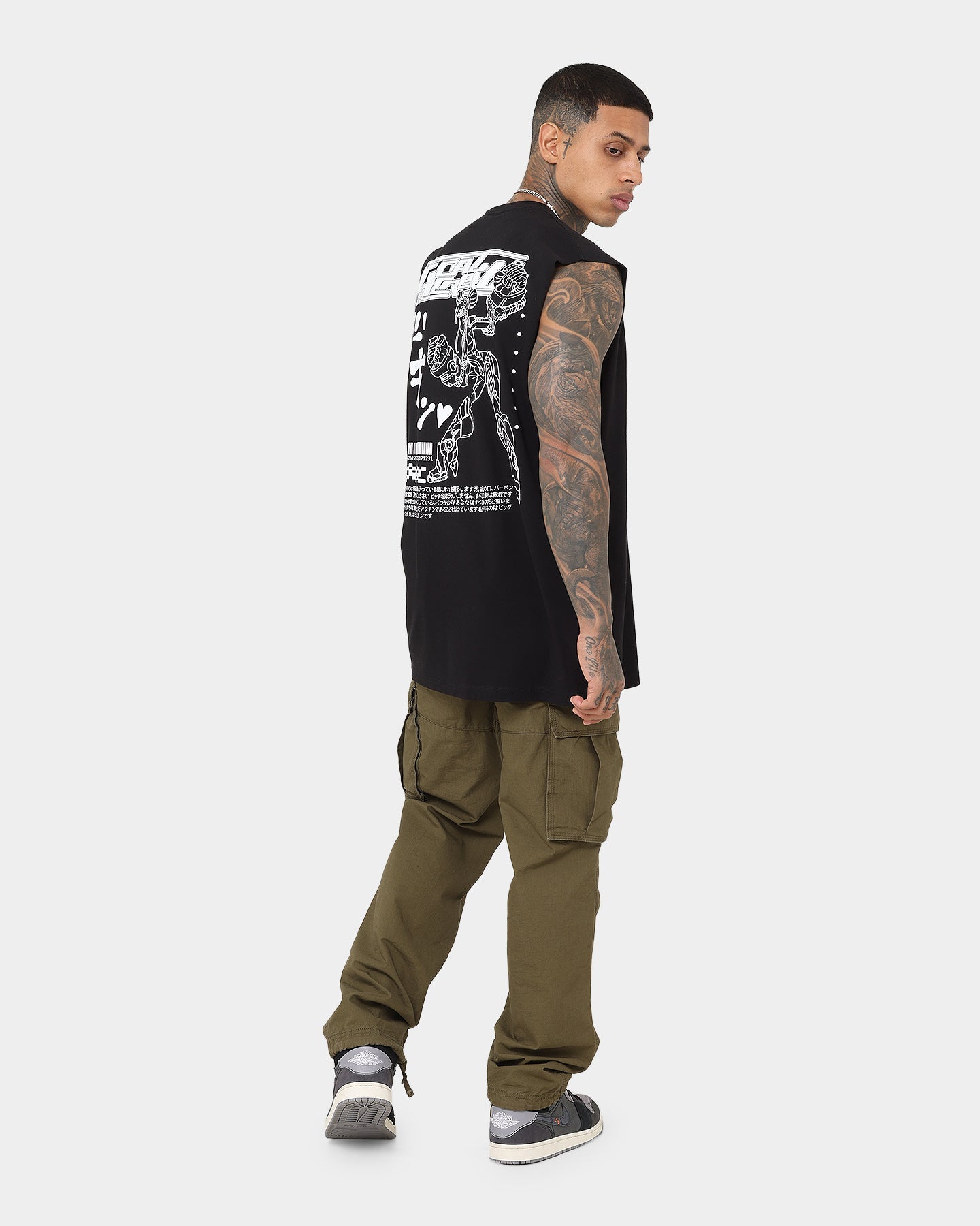 Goat Crew Kyoto Muscle T-Shirt Black