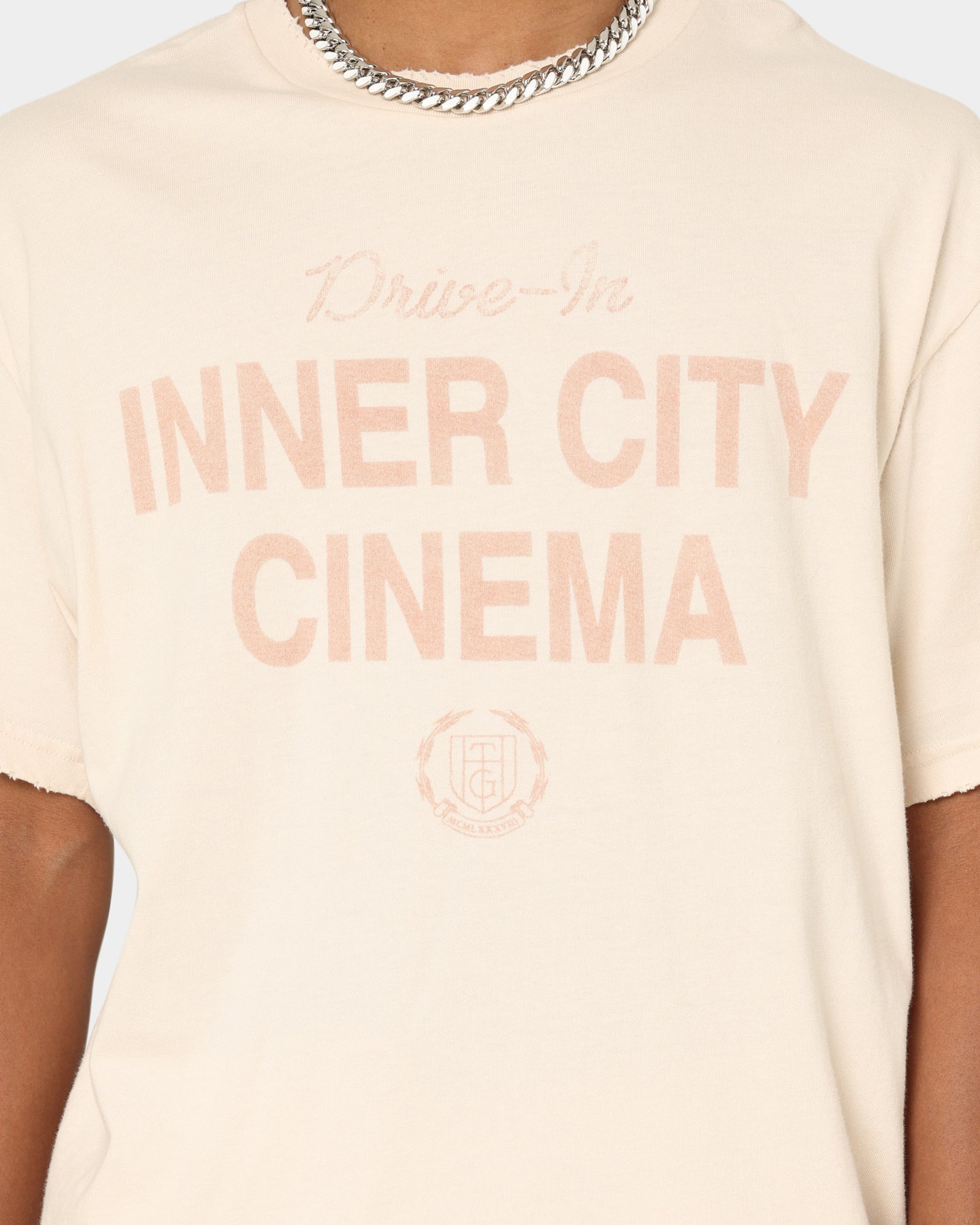 Honor The Gift Cinema T-Shirt Cream