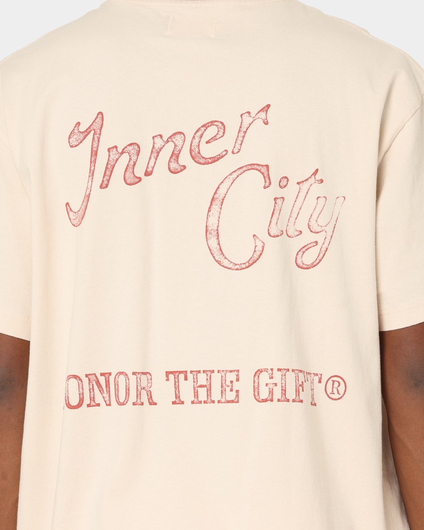 Honor The Gift Neighborhood Pocket T-Shirt Cream