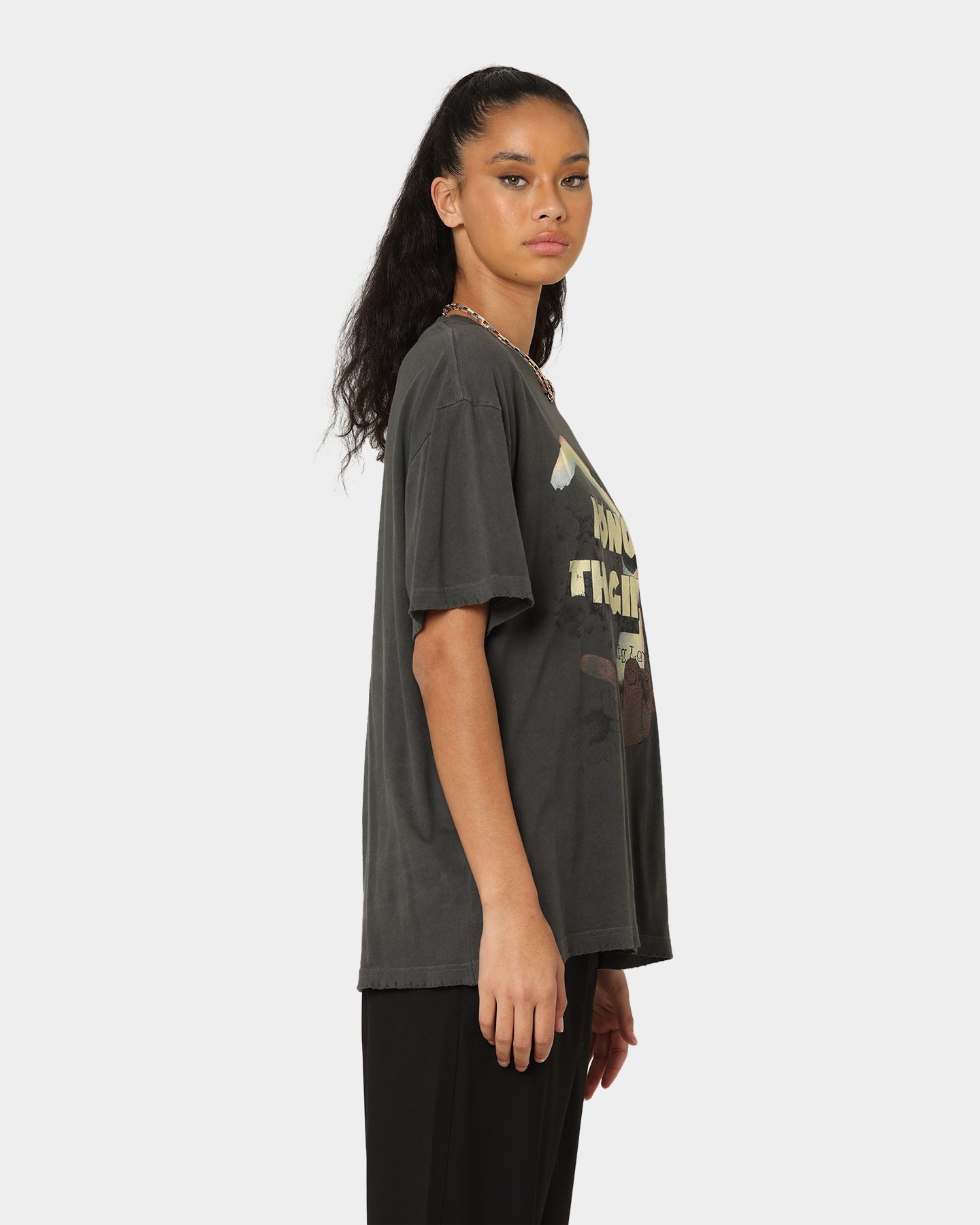 Honor The Gift Palms T-Shirt Black Style001