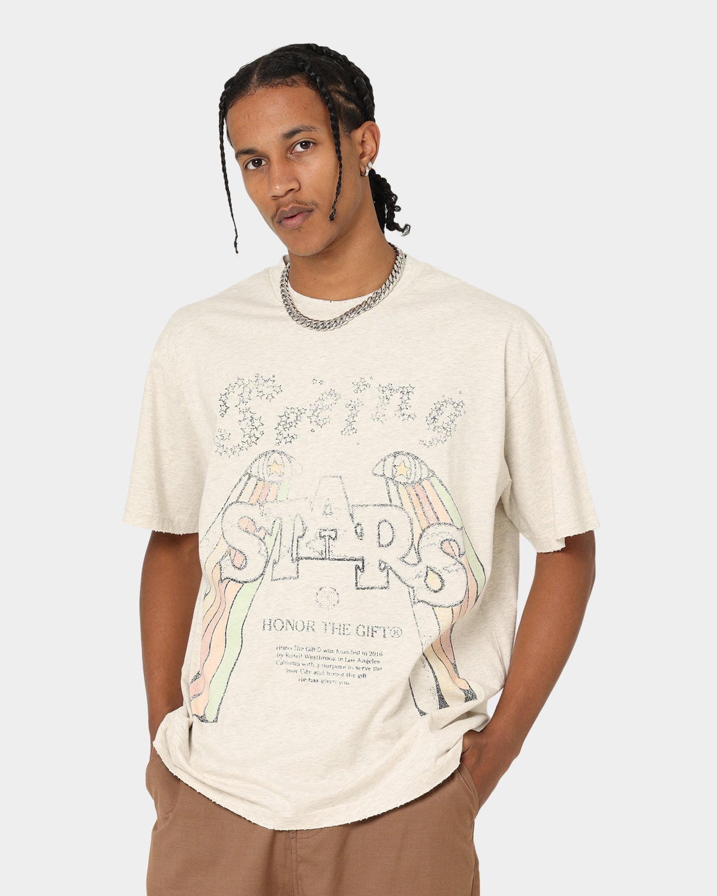 Honor The Gift Seeing Stars T-Shirt Oatmeal