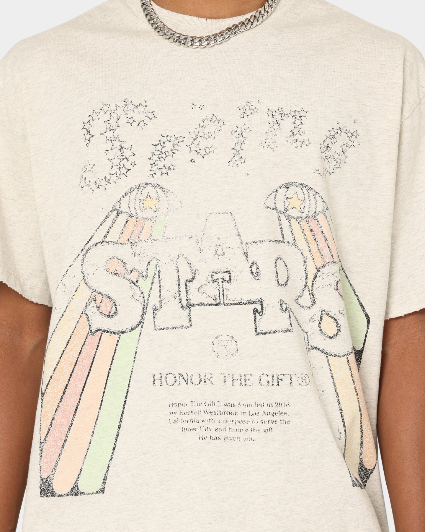 Honor The Gift Seeing Stars T-Shirt Oatmeal