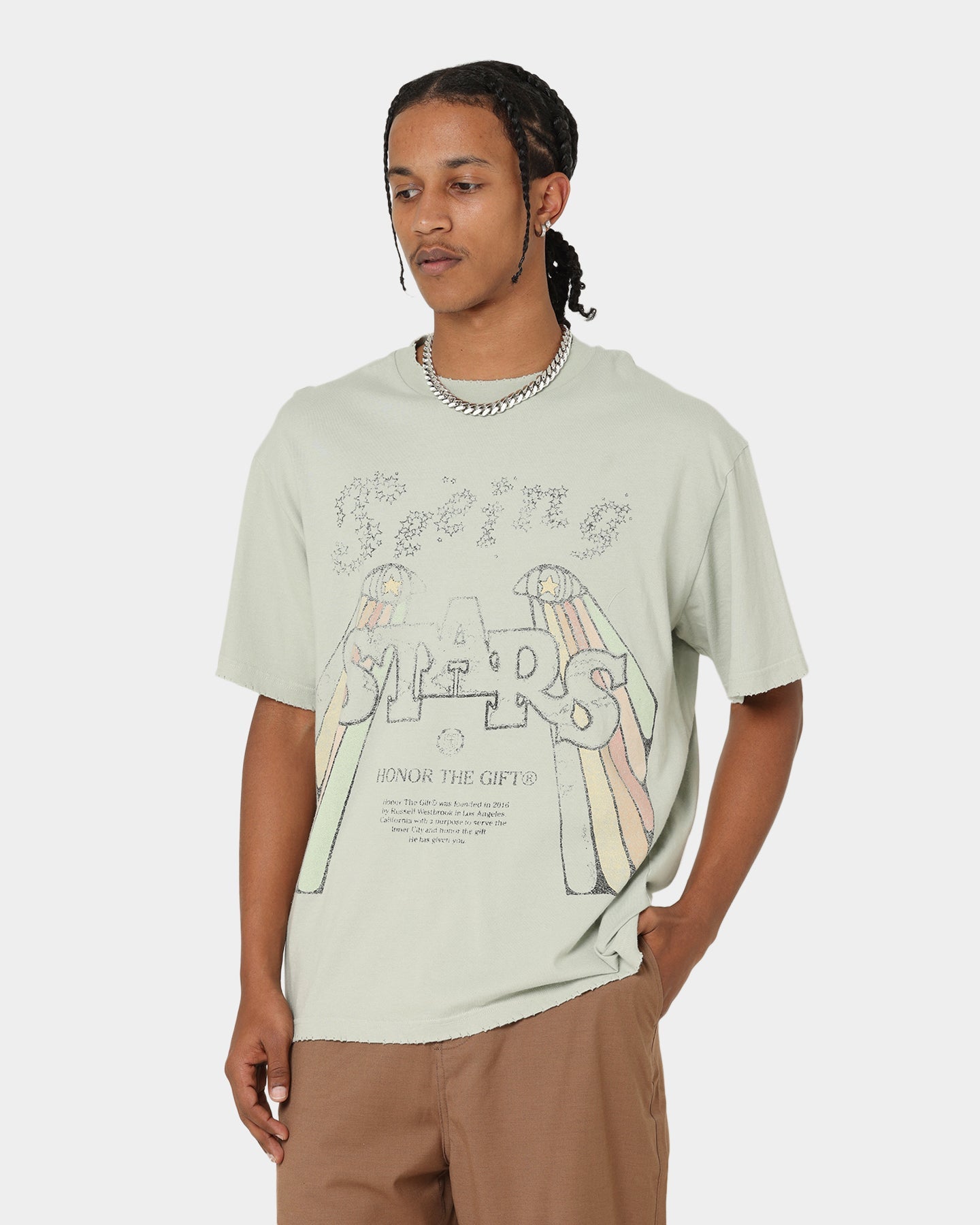 Honor The Gift Seeing Stars T-Shirt Sage